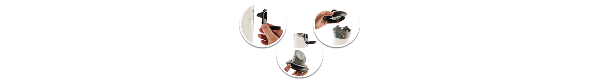 The unique &lsquo;Click & Go&rsquo; release system which allows you to dismantle the feeder in just 10 seconds