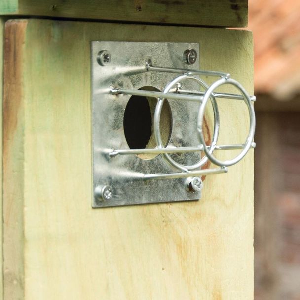 Protection en métal  Ø 32 mm pour nichoirs