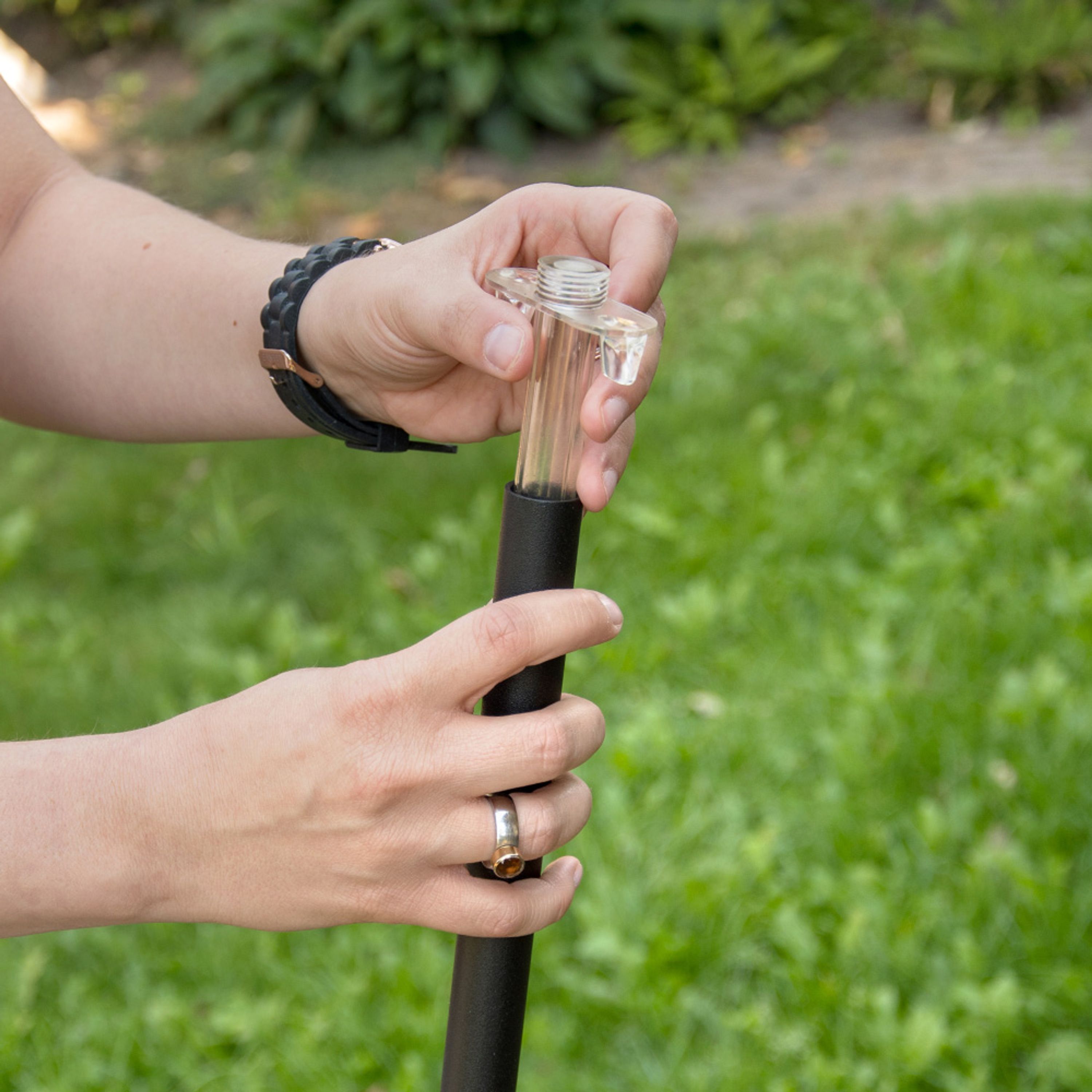 Vivara Kombi-Pfahl schwarz