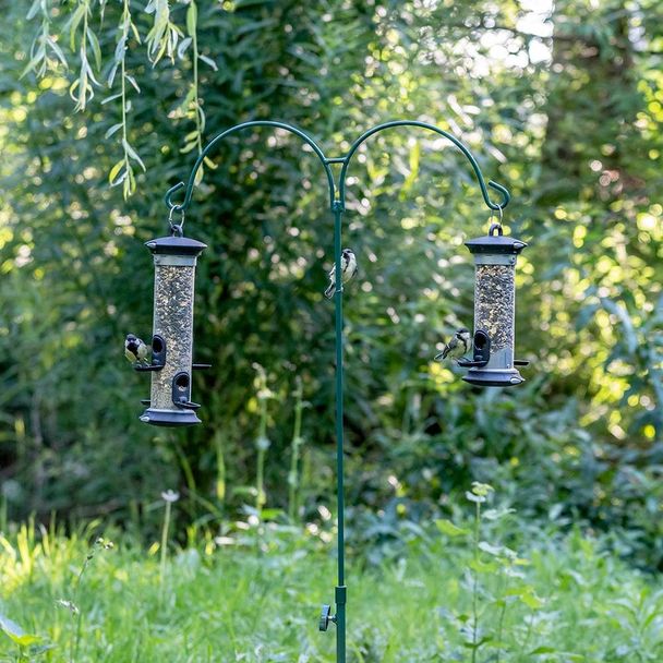 Double crochet pour mangeoire - vert