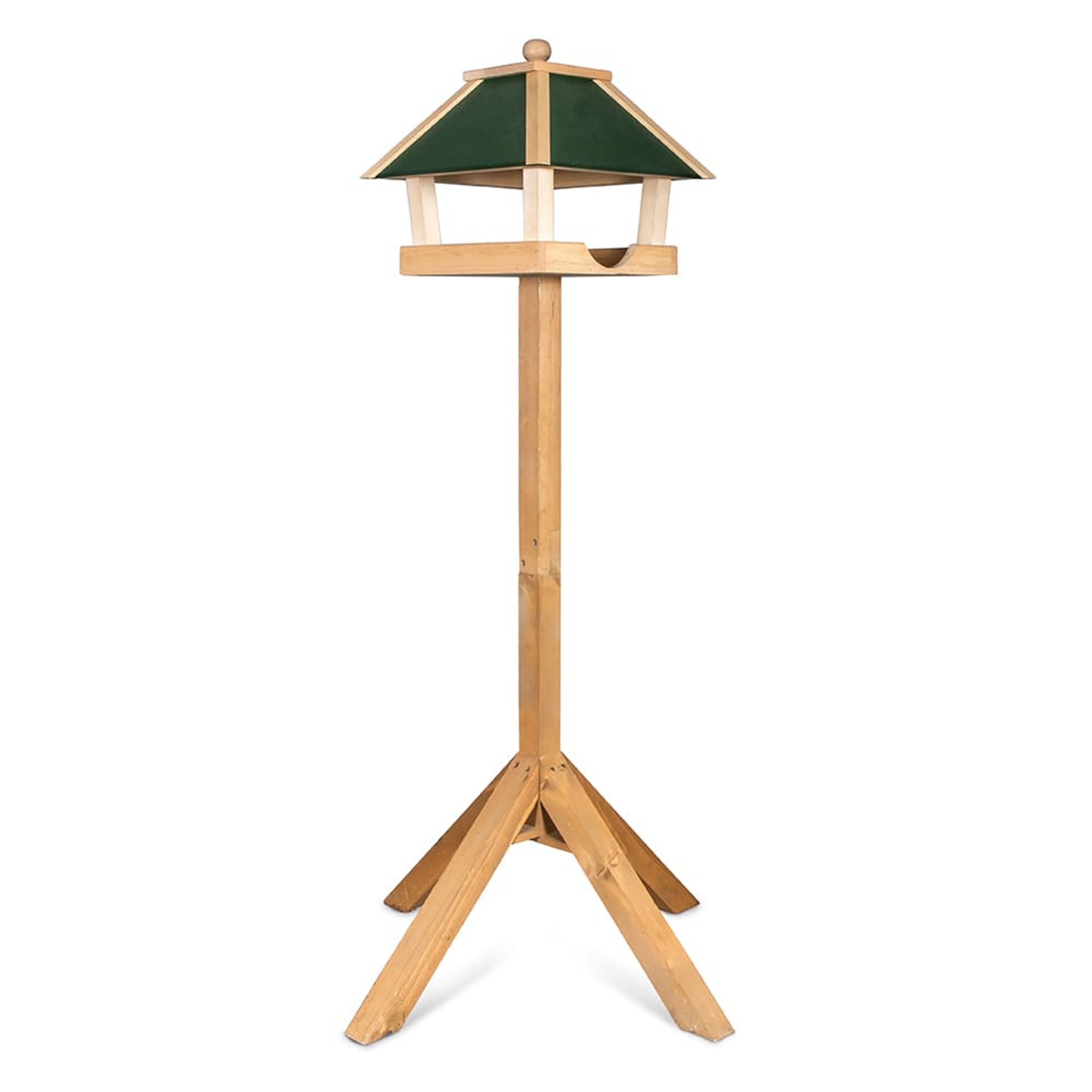 Futterhaus mit Ständer ,,Chevy", grünes Dach | CJ Wildlife