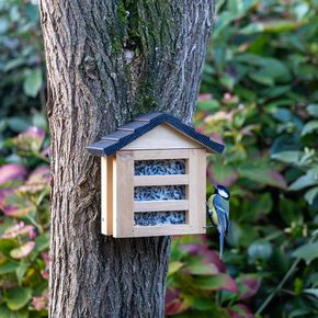 Vogelspotcast-bundel snackblokhouder met snackblok