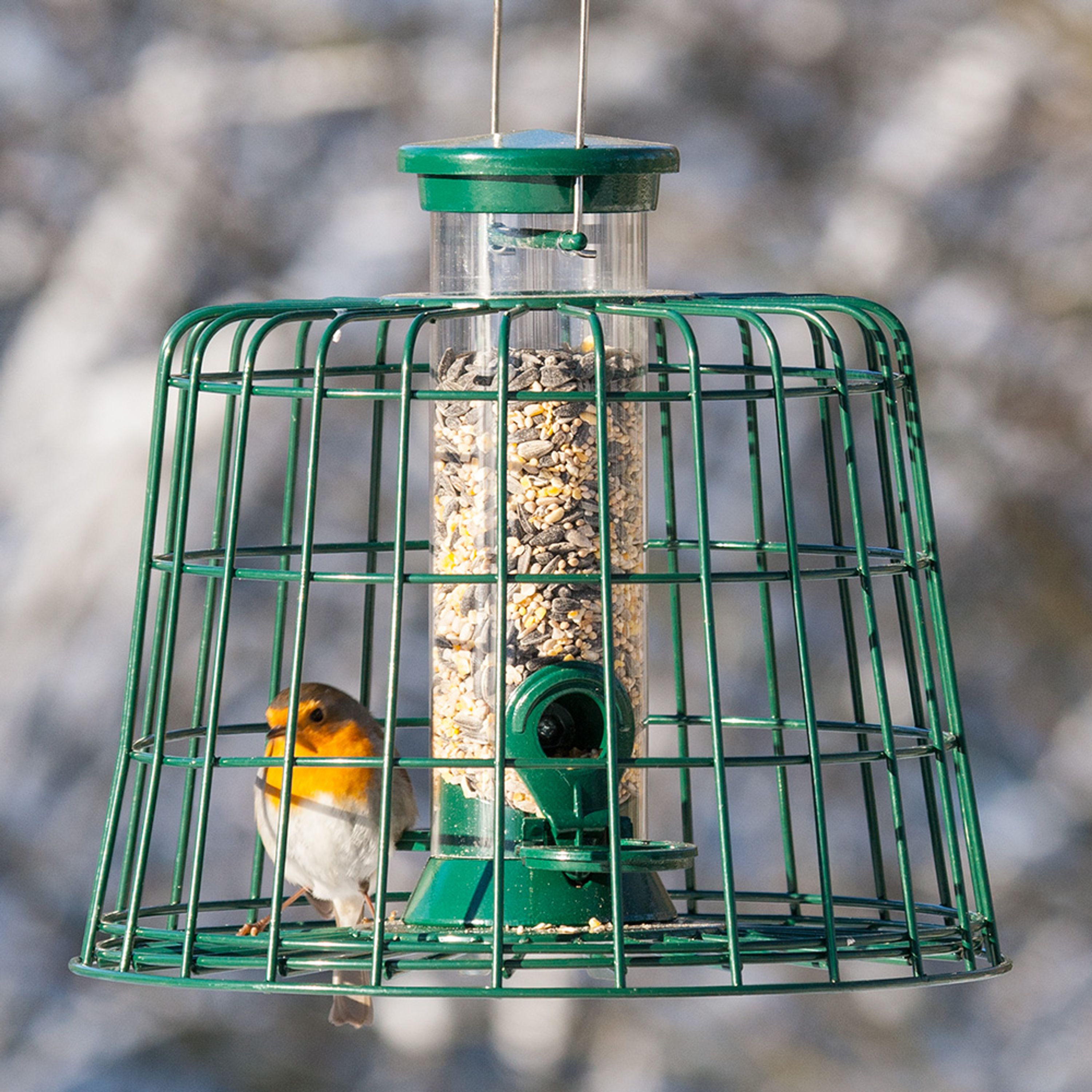Kleiner Futtersäulen-Schutz | CJ Wildlife