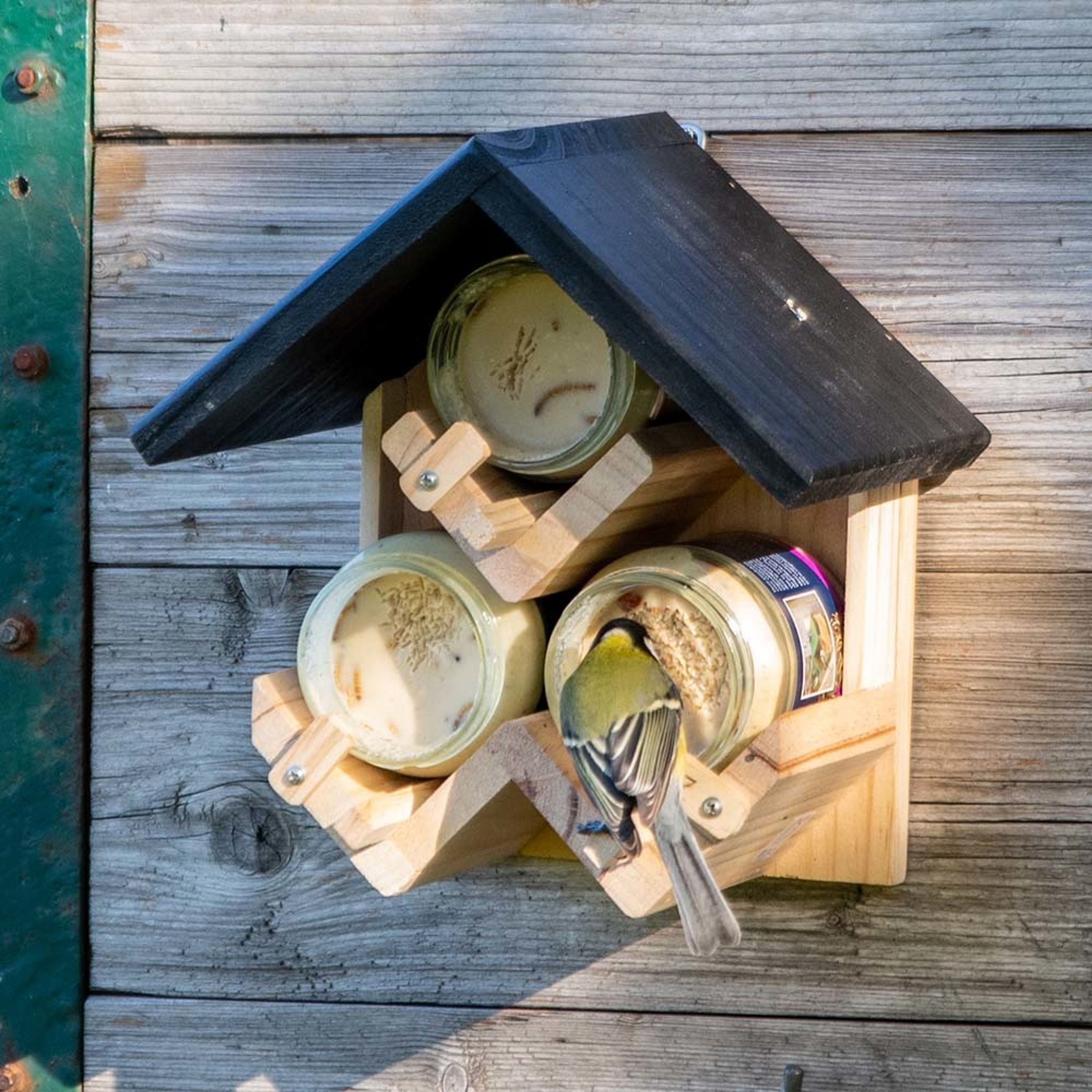 Dreifach-Erdnussbutter-Vogelfutterhaus Westport | CJ Wildlife