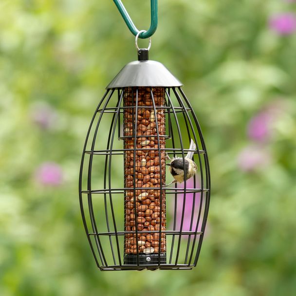 Singapore pindasilo met beschermkooi