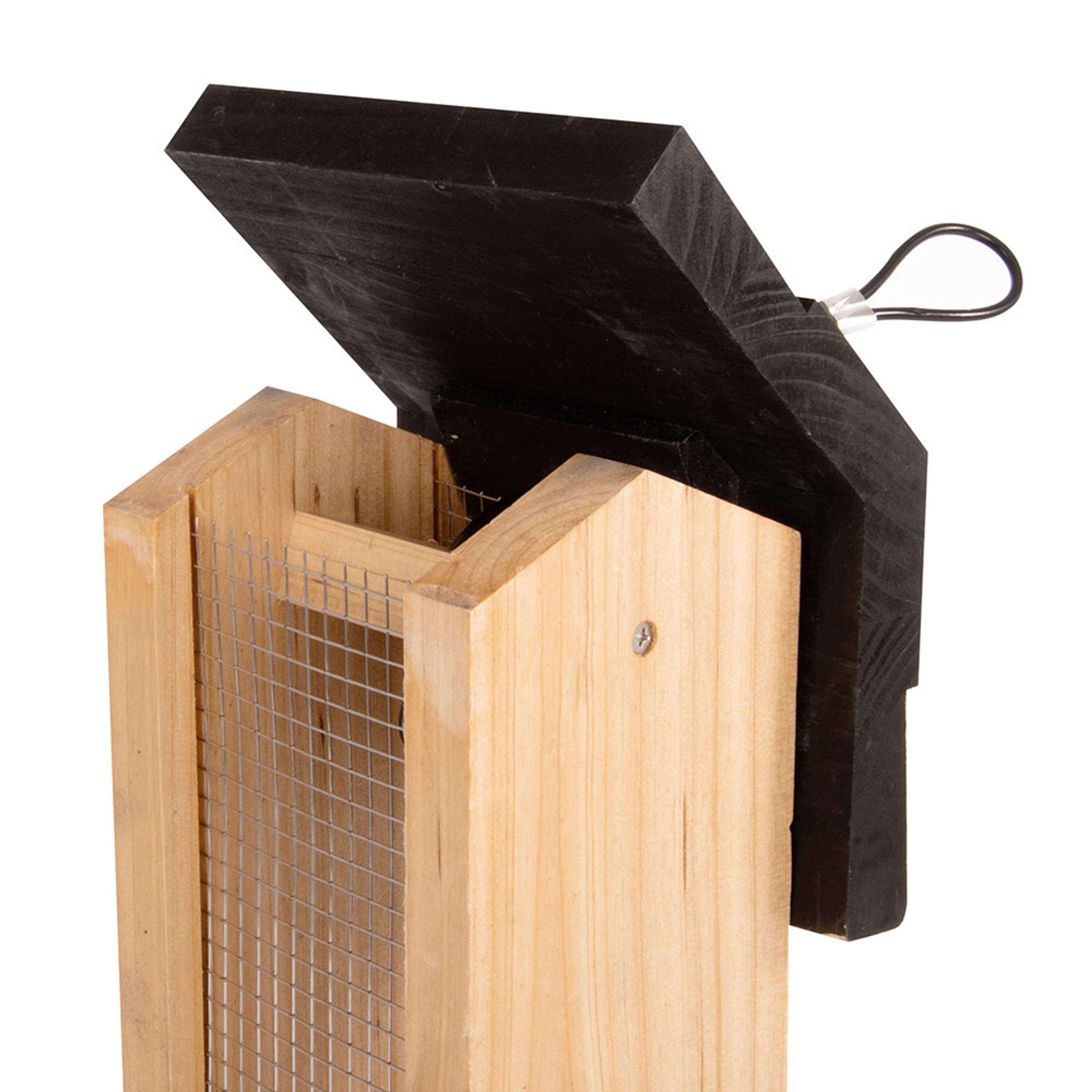 Erdnuss-Vogelfutterhaus Aalborg Zedernholz | CJ Wildlife