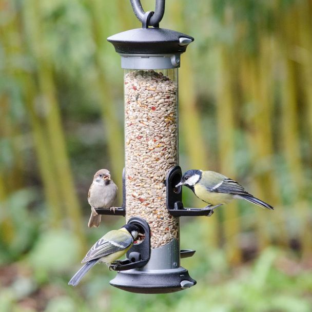 BirdLife Österreich Futtersäule „Apollo“ 4 Öffnungen