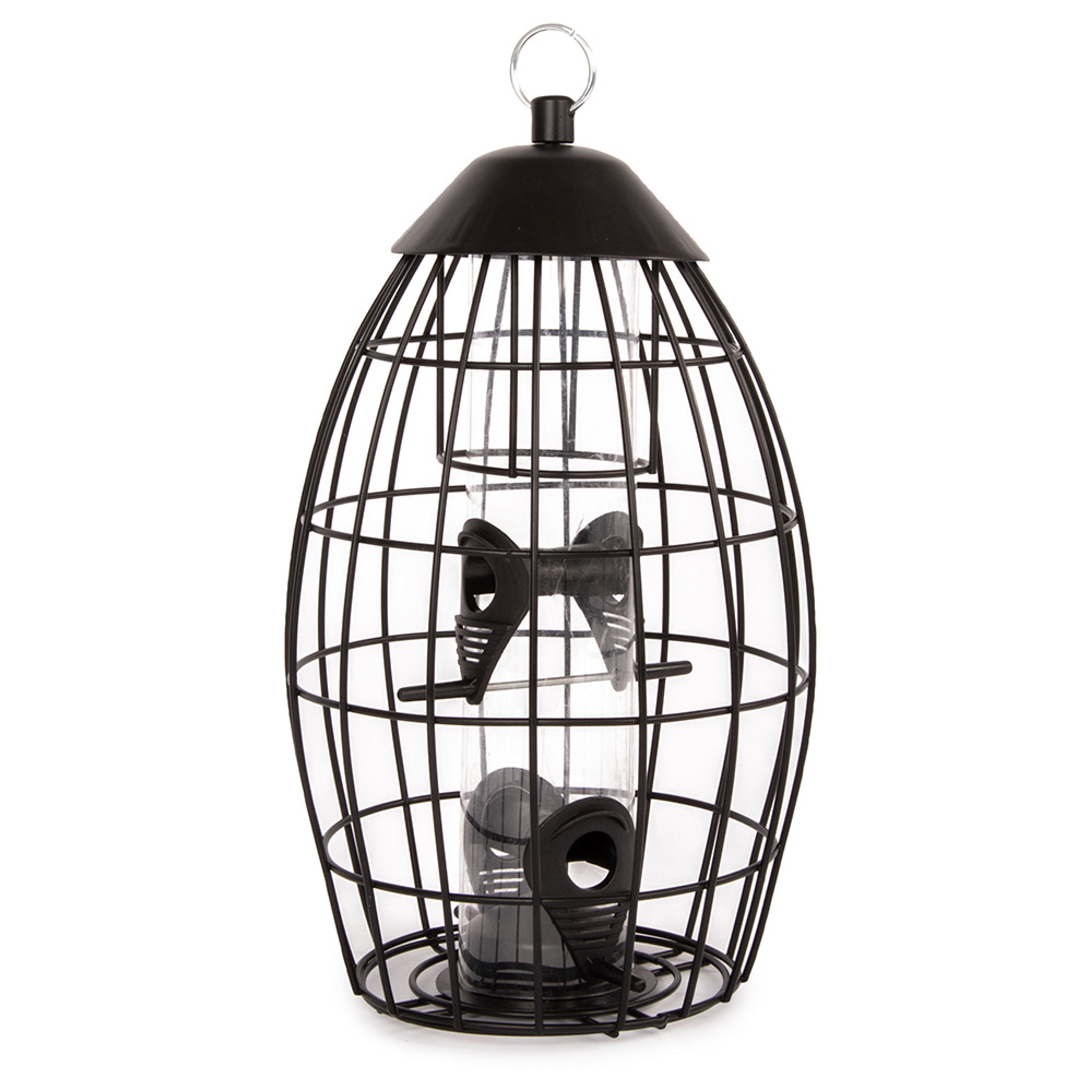 Singapore Vogelfutterspender mit Schutzkäfig | Vivara