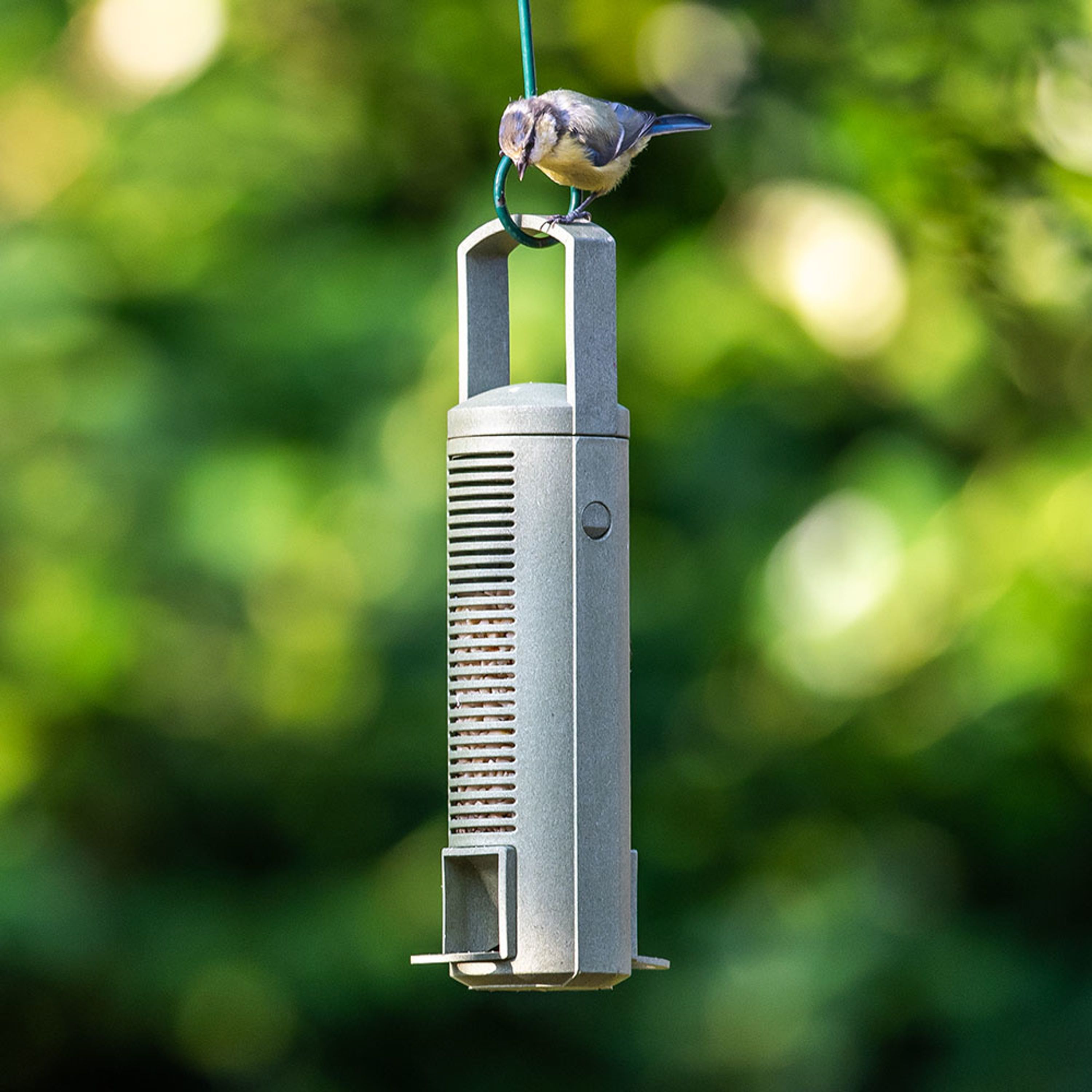 Saaten-Futtersäule aus recycelten PET-Flaschen | SingingFriend