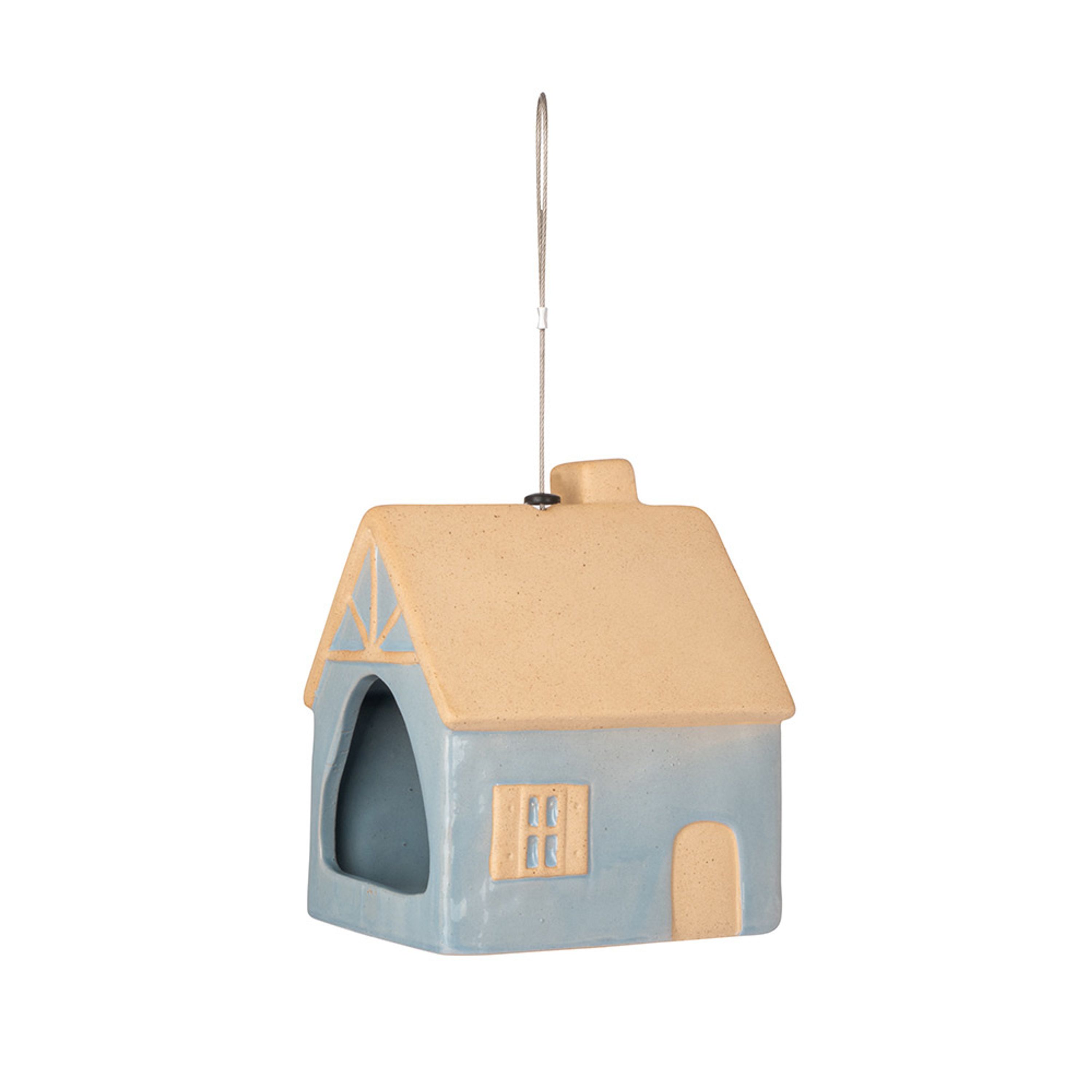 Futterhaus aus Keramik „Suvila“ Blau | CJ Wildlife – CJ Wildlife
