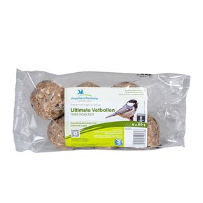 Ultimate vetbollen met insecten - 6 stuks