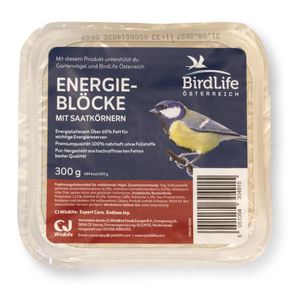 BirdLife Österreich Energieblock mit Samen