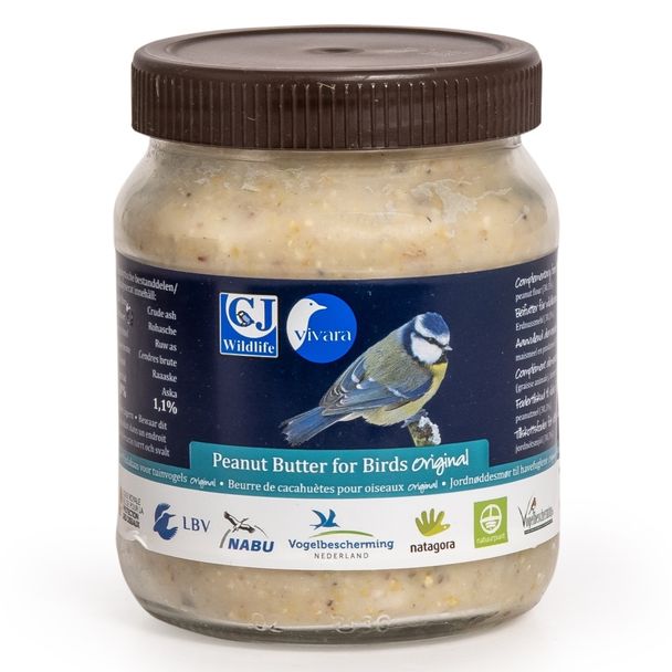 Pot de beurre de cacahuètes pour oiseaux - original