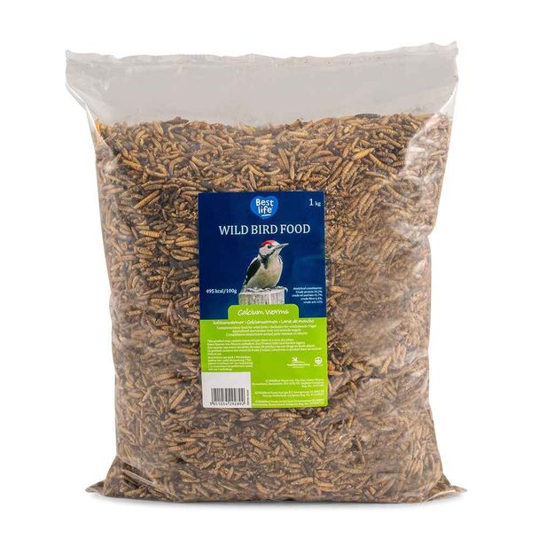 Dried Calcium Worms 1kg