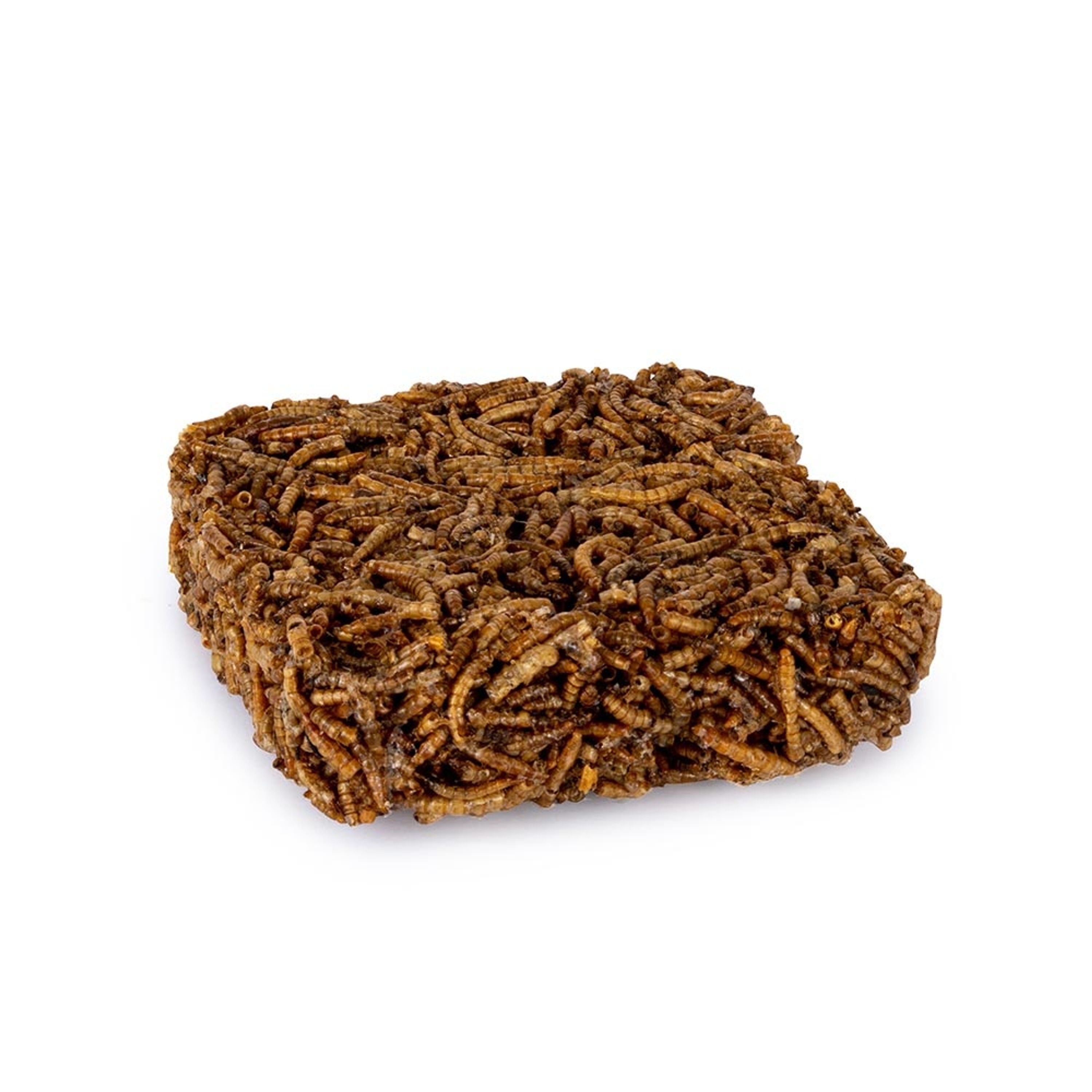 Energieblock aus getrockneten Mehlwürmern 90 g | Vogelfutter | CJ Wildlife