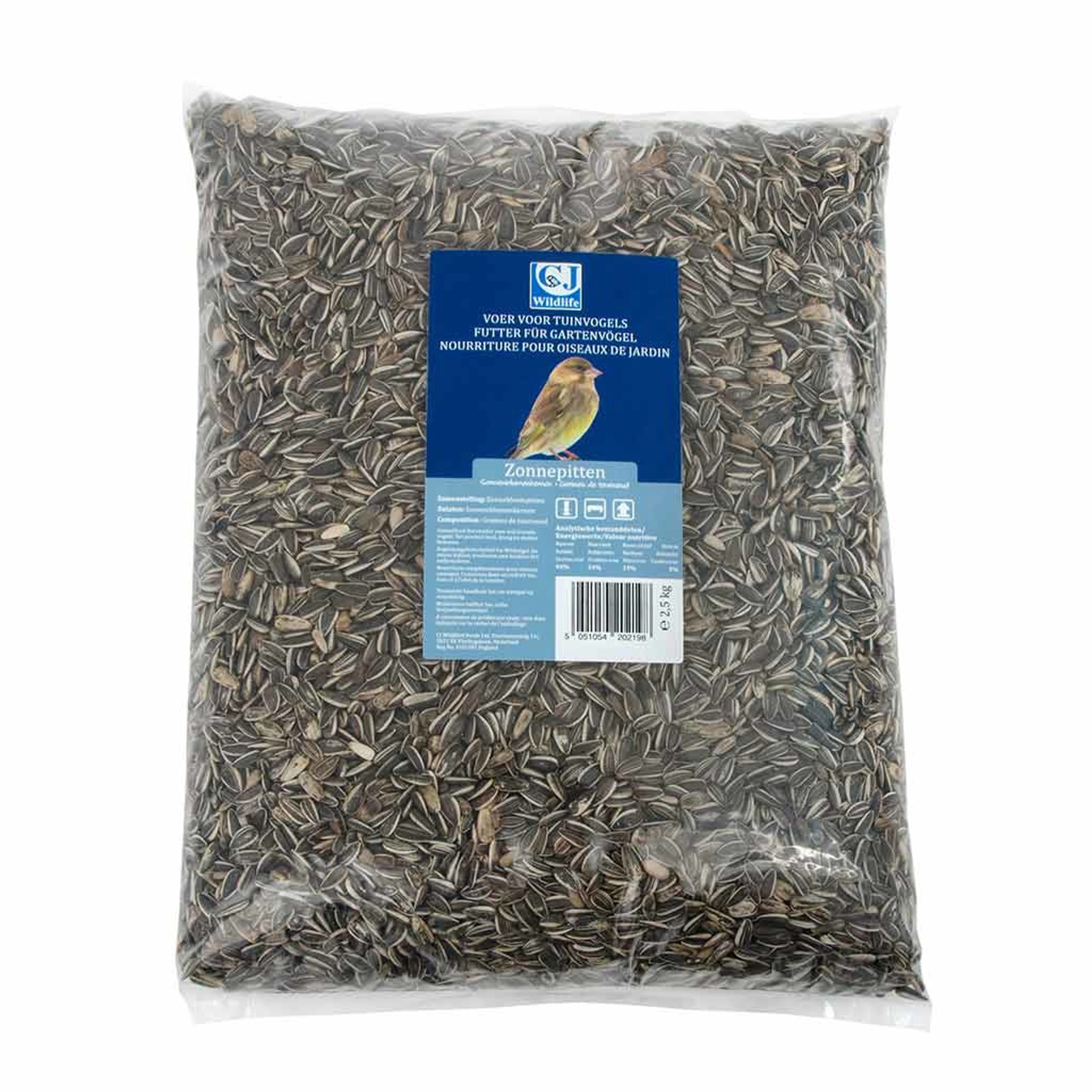 Comparer les prix de Graines de tournesol rayées 2,5 kg | CJ Wildlife