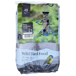 National Trust Black Sunflower Bird Seeds 10kg