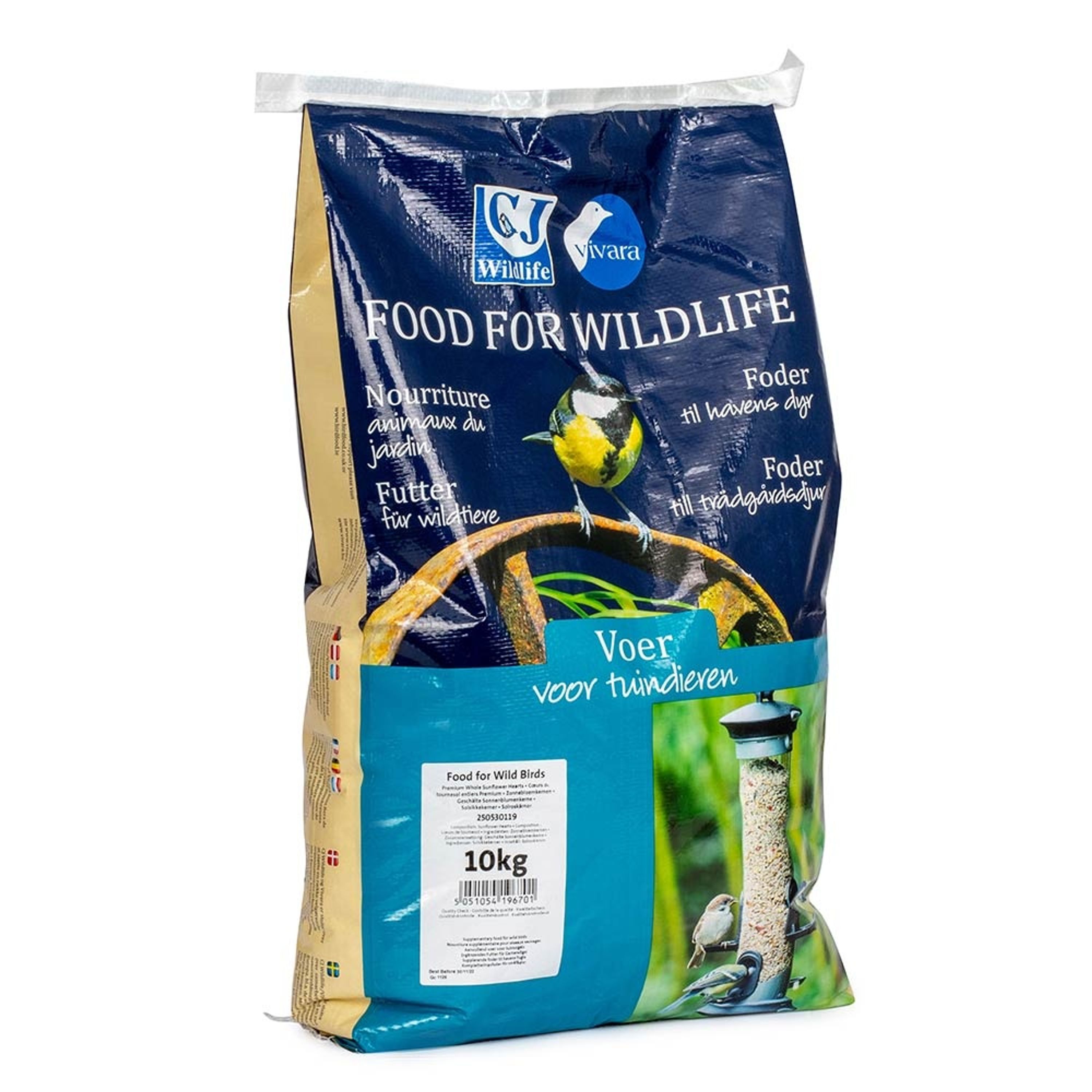 Geschälte Sonnenblumenkerne 10kg | Vogelfutter | CJ Wildlife – CJ Wildlife