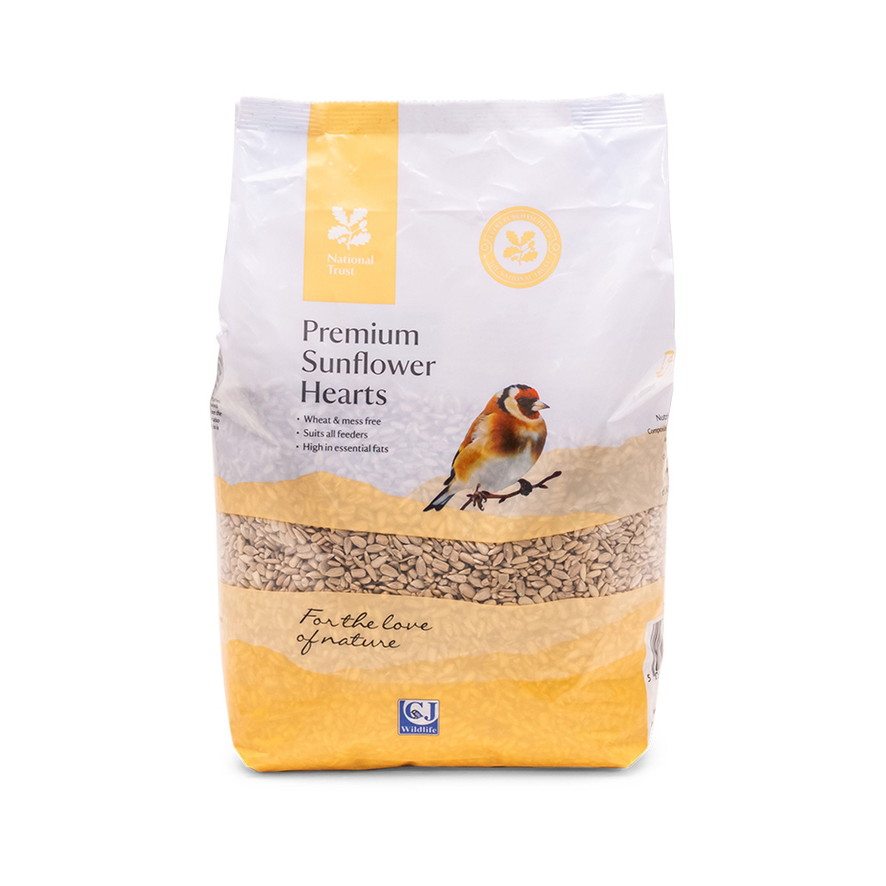 National Trust Premium Sunflower Hearts 2kg