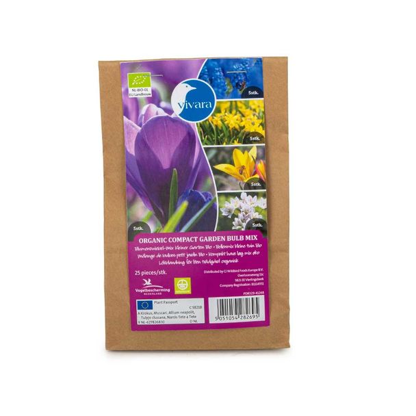 Bio-Blumenzwiebelmix Kleiner Garten, 25 Stück