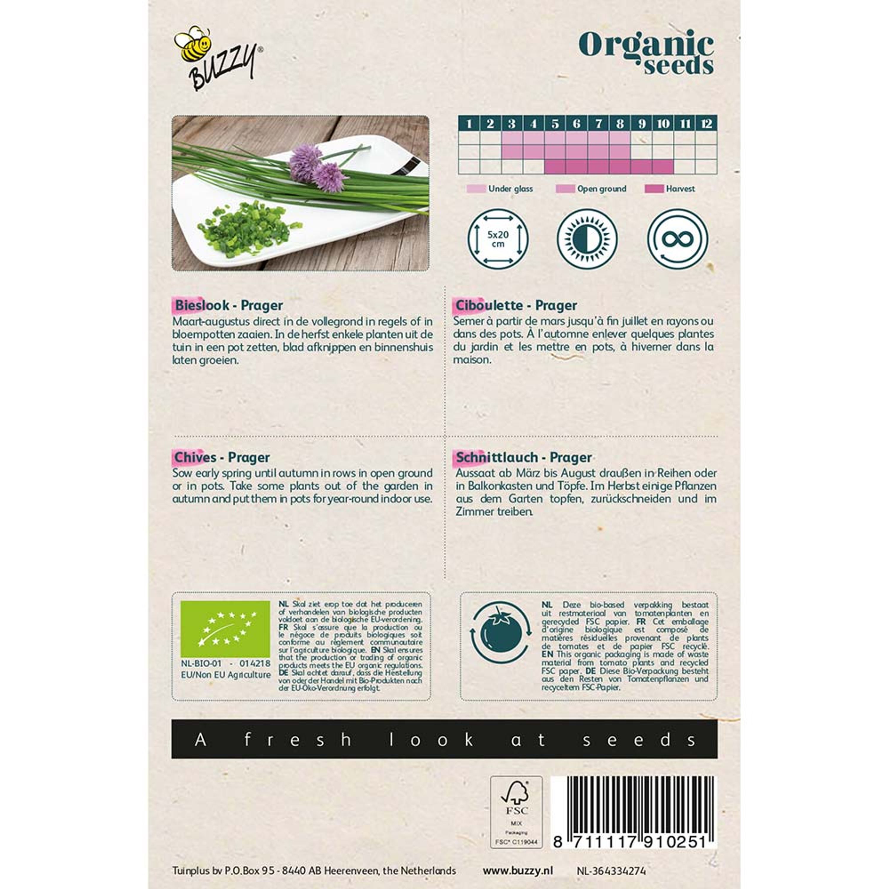 Buzzy® Organic Schnittlauch Prager (BIO) | Buzzy Bio Organic