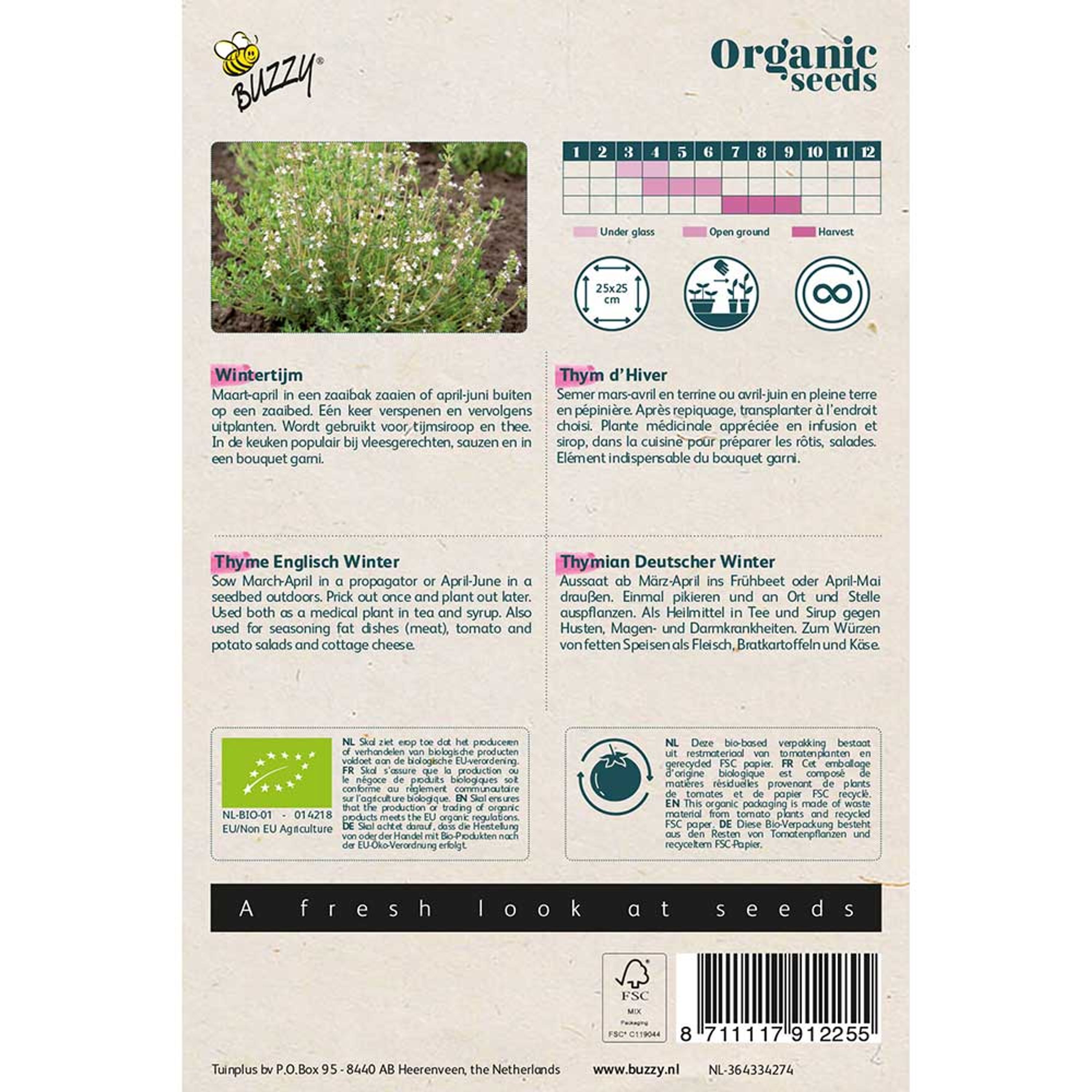 Buzzy® Organic Thymian Deutscher Winter (BIO) | Buzzy Bio Organic