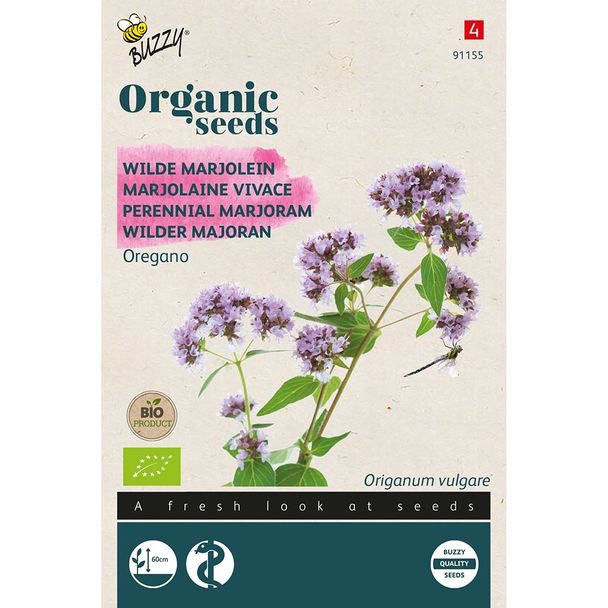 Buzzy® Organic Marjolein - Oregano (BIO)