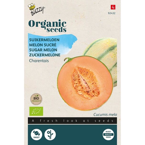 Buzzy® Organic Melon sucré Charentais BIO