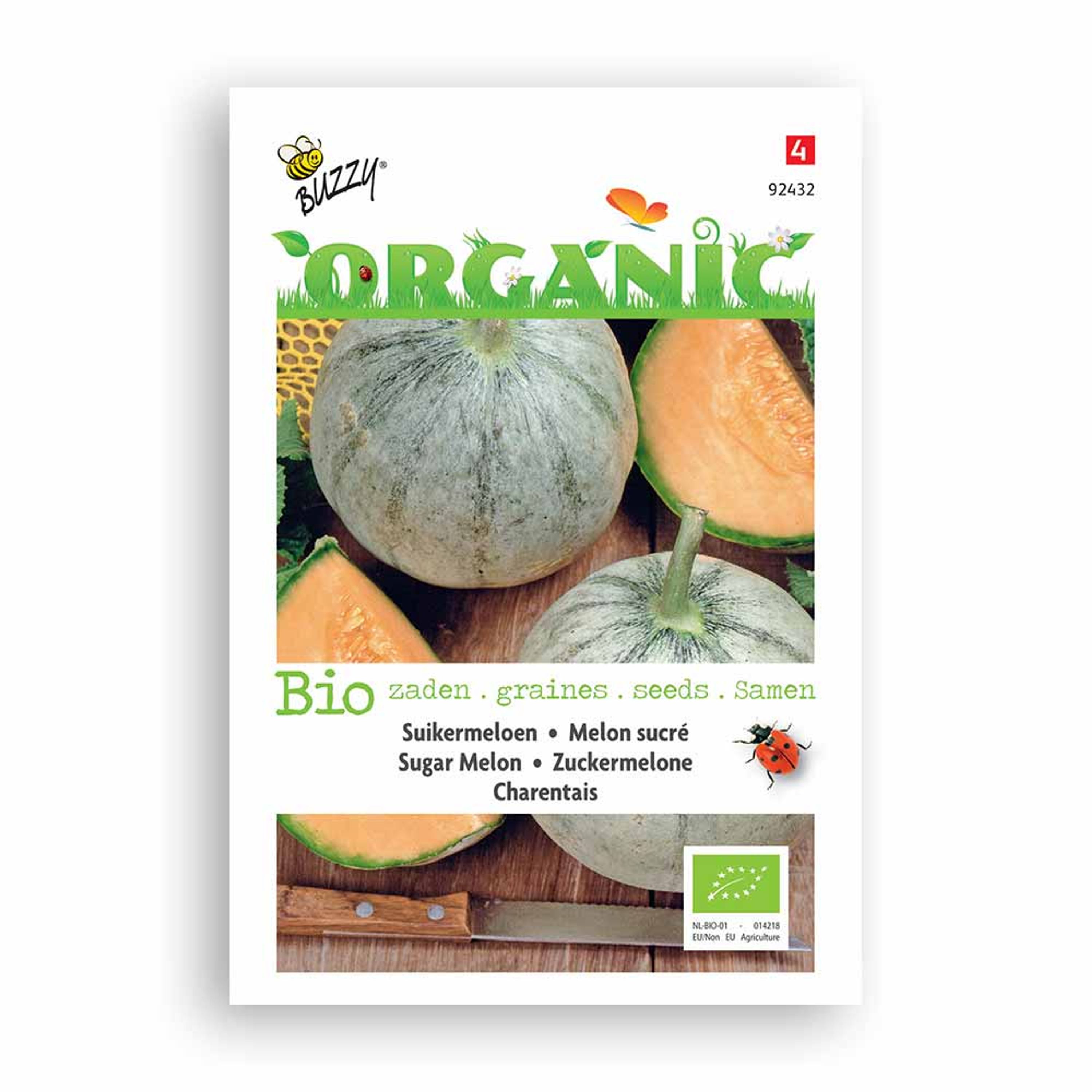 Buzzy® Organic Zuckermelone Charentais (BIO) | Buzzy Bio Organic