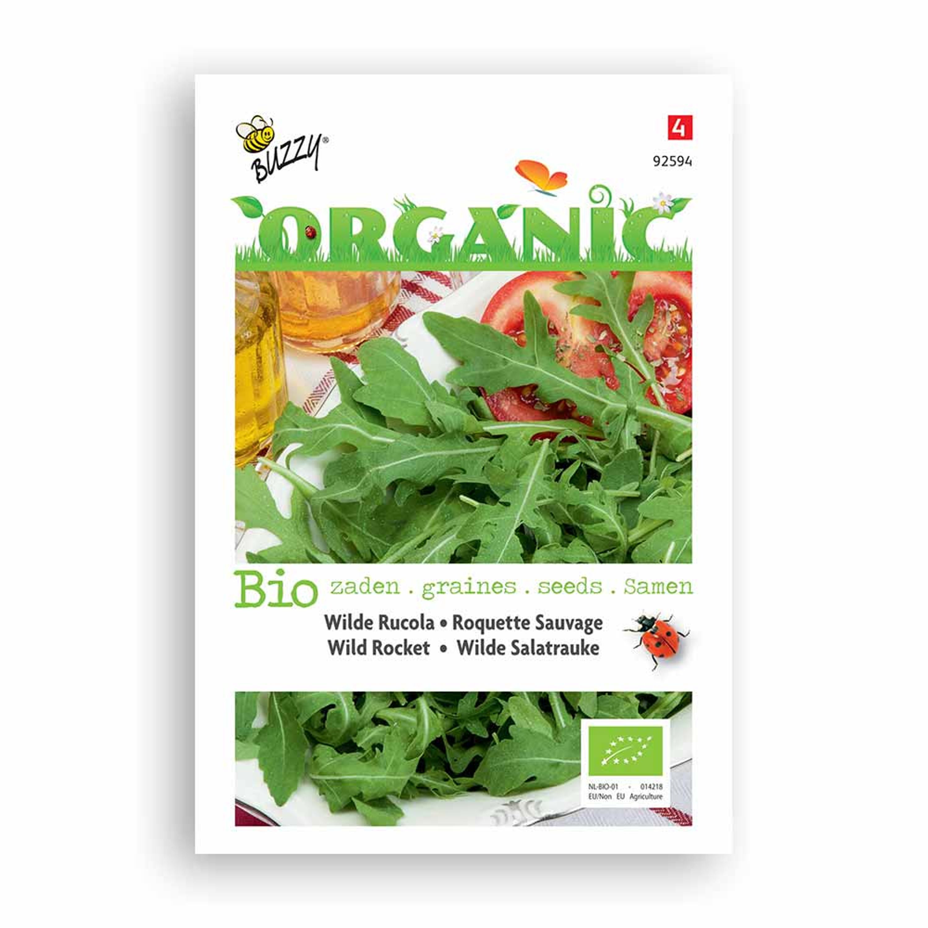 Buzzy® Organic Wilde Salatrauke (BIO) | Buzzy Bio Organic