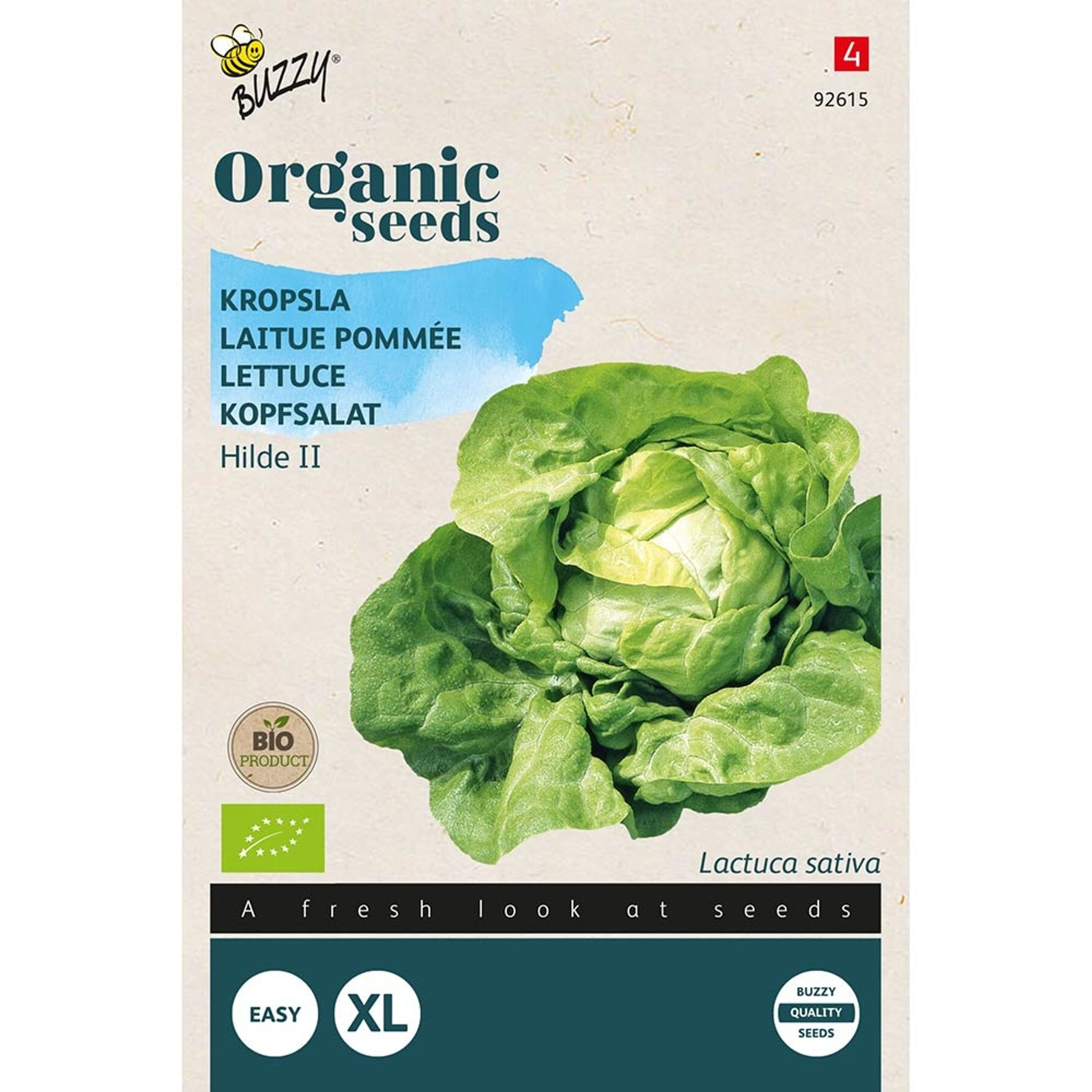 Kropsla Hilde (BIO Zaden) | Buzzy Bio Organic | Planten | Partner van Vogelbescherming Nederland