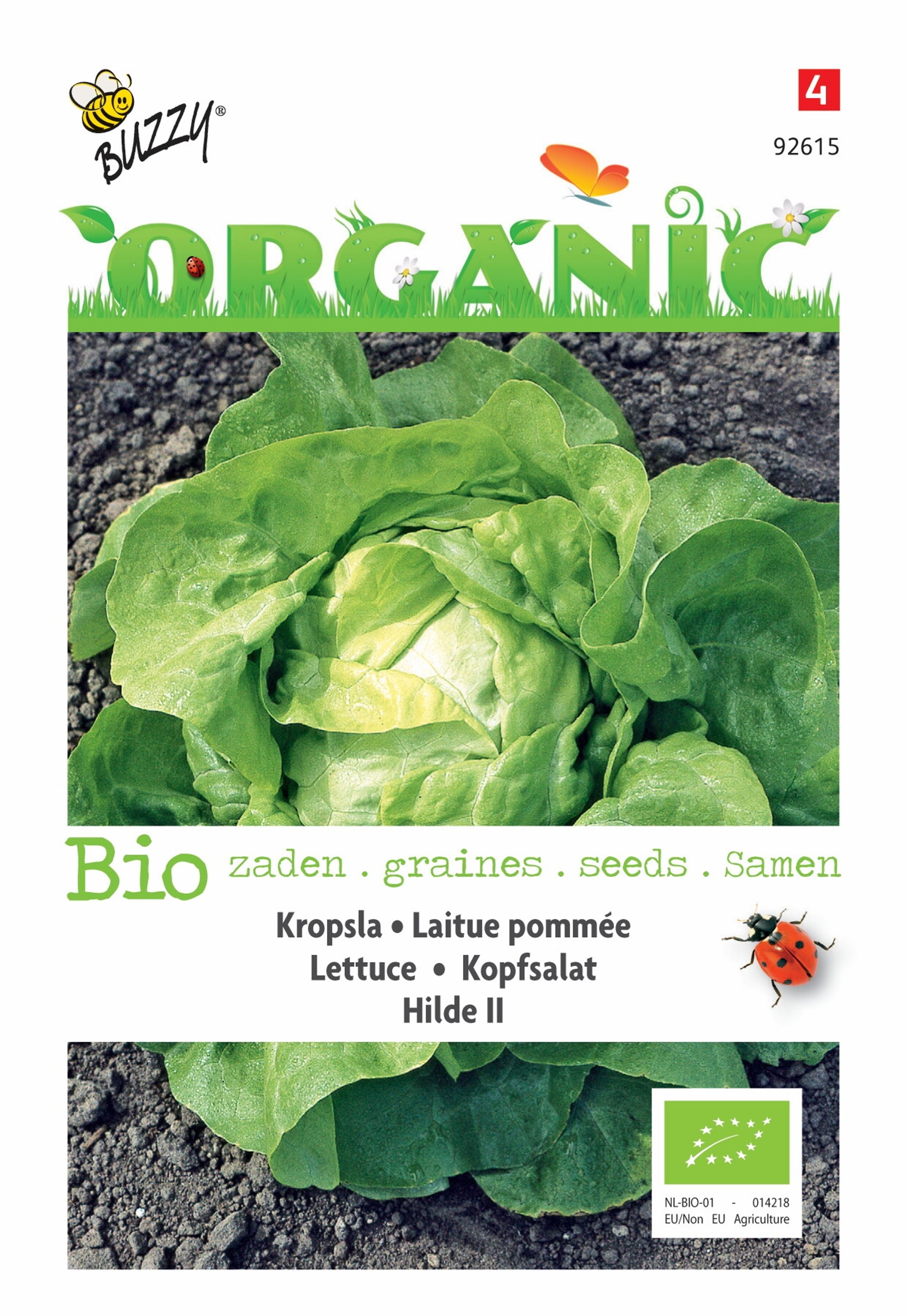 Buzzy® Organic Kopfsalat Hilde II (BIO) | Buzzy Bio Organic
