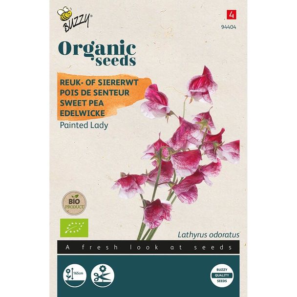 Buzzy® Organic Pois de Senteur - Painted Lady BIO