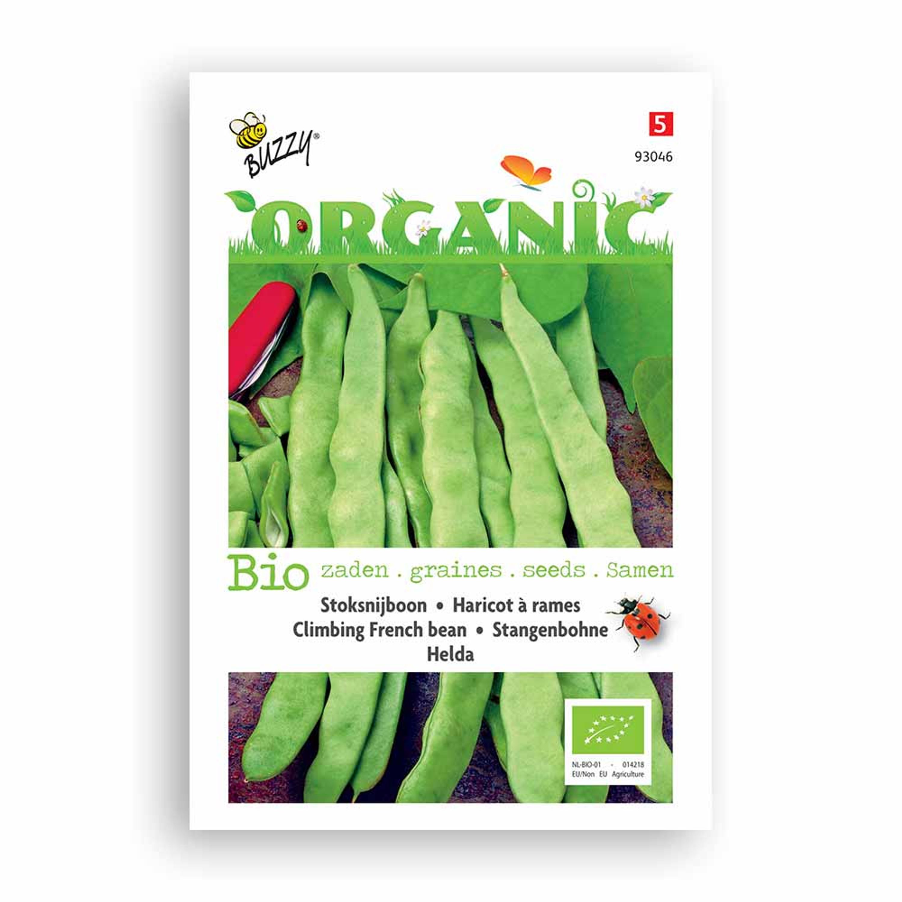 Buzzy® Organic Stangenbohne Hilda (BIO) | Buzzy Bio Organic