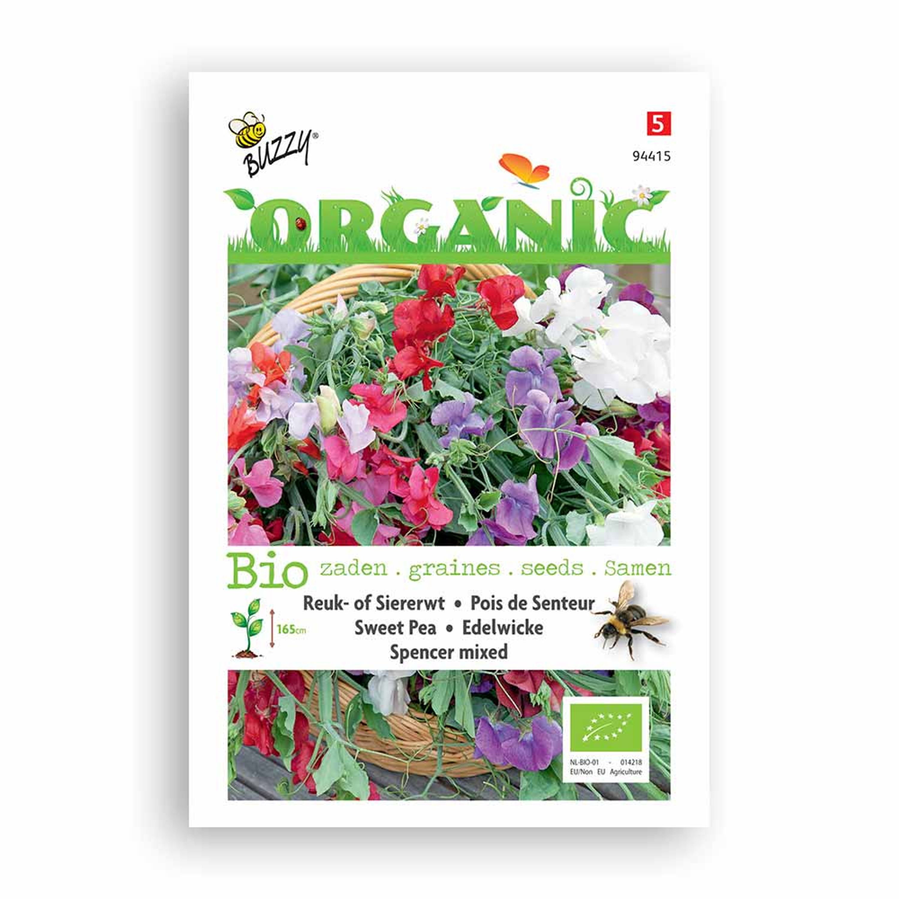 Buzzy® Organic Edelwicke Spencer Mischung (BIO) | Buzzy Bio Organic