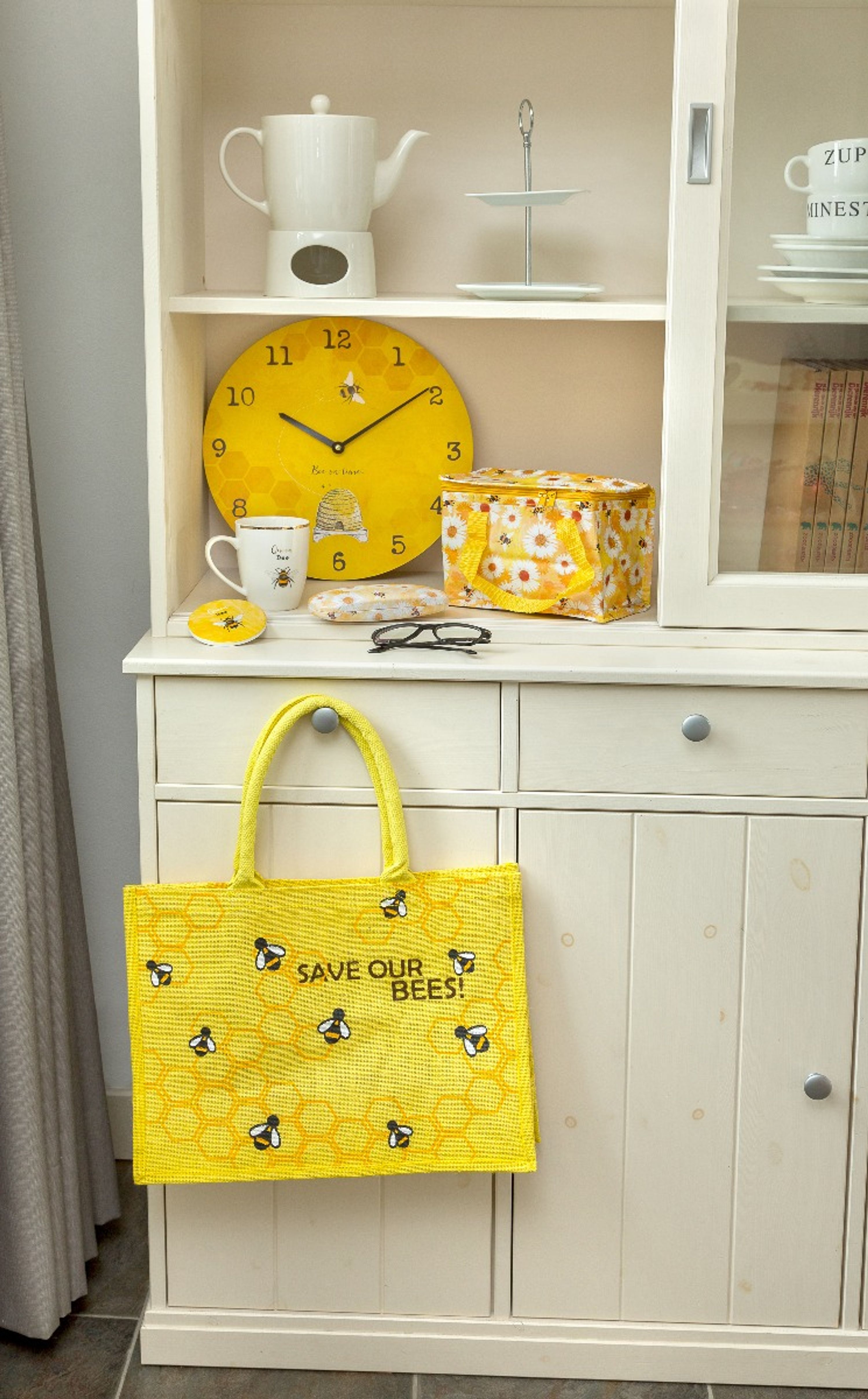 Jute-Einkaufstasche „Save Our Bees“ | CJ Wildlife