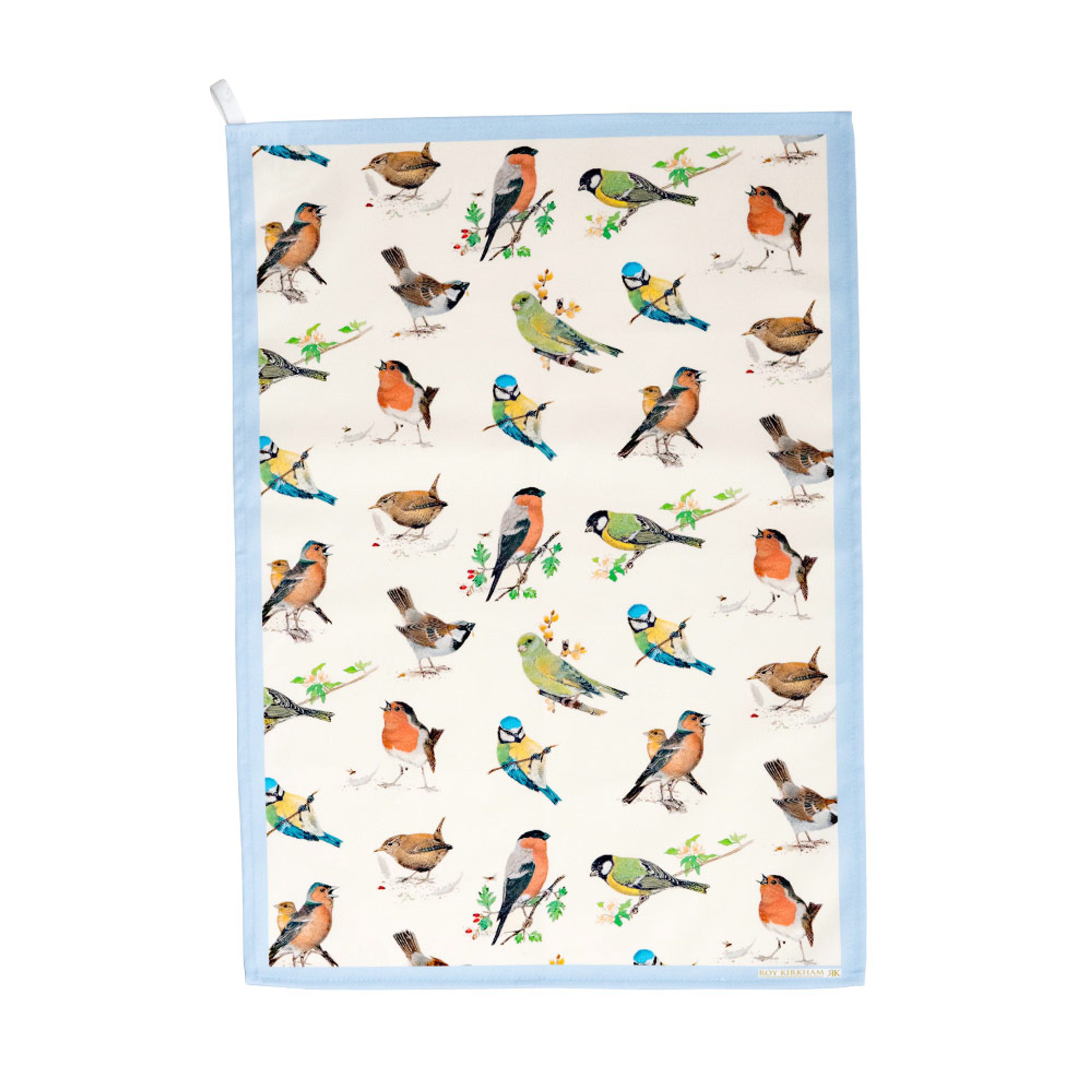 Lot de 2 torchons avec oiseaux | Torchons Illustrations | Oiseaux de Jardin | Articles de tables | Vivara