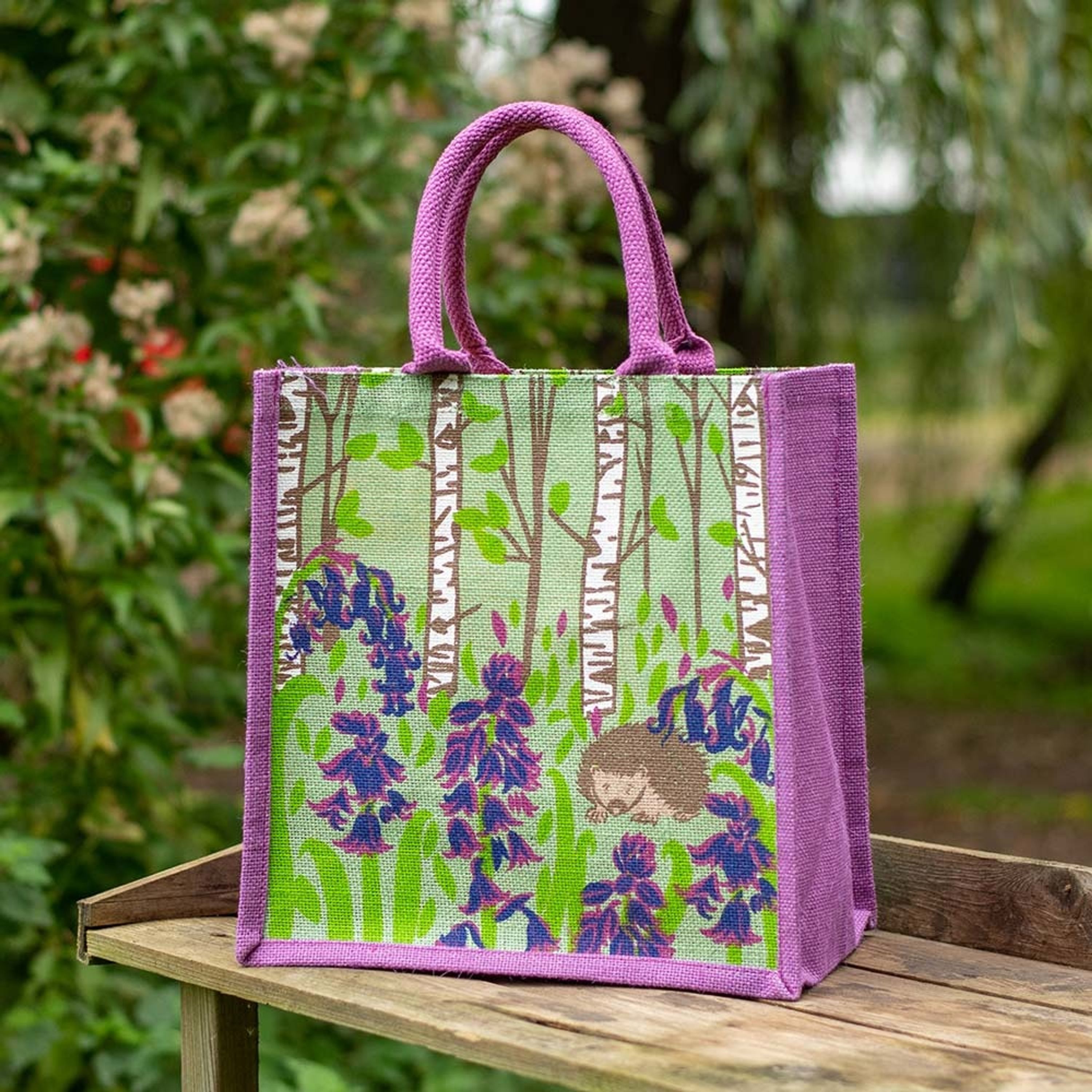 Meilleurs prix pour Sac de courses en toile de jute avec Hérisson | Vivara