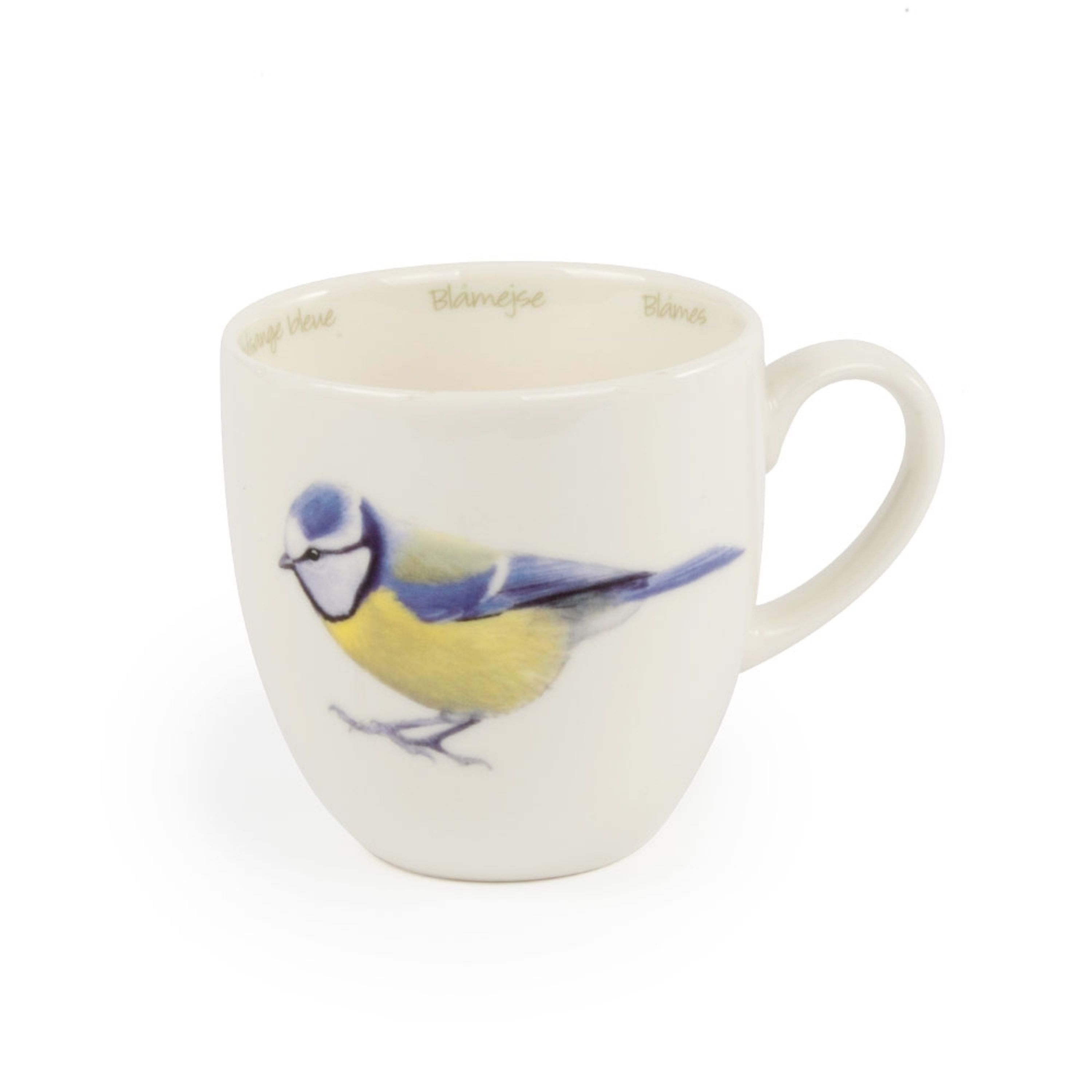 Comparer les prix de Tasse Mésange bleue | Tasses Porcelaine | Arts de la table | Illustrations Oiseaux | Vivara