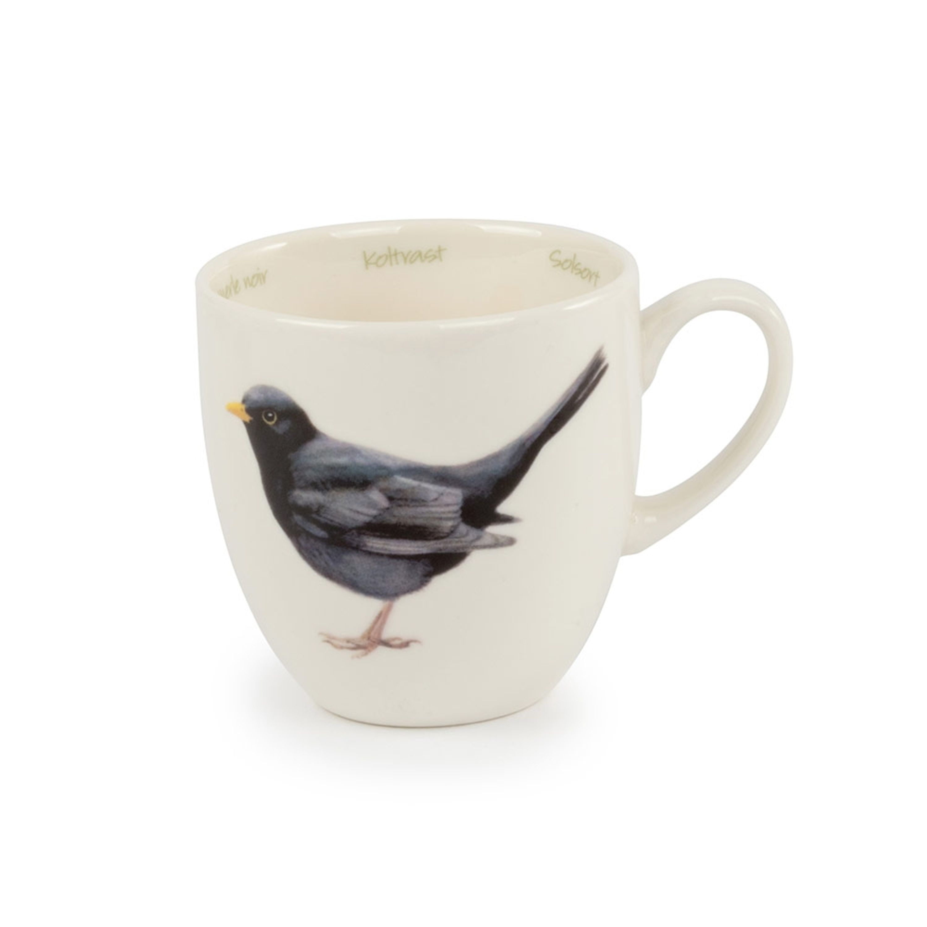 Comparer les prix de Tasse Merle noir | Tasses Porcelaine | Tasses Illustrations | Arts de la table | Articles de boisson | Vivara