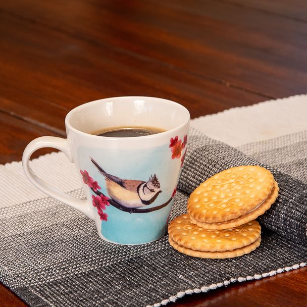 Crested Tit Mug by Myrte