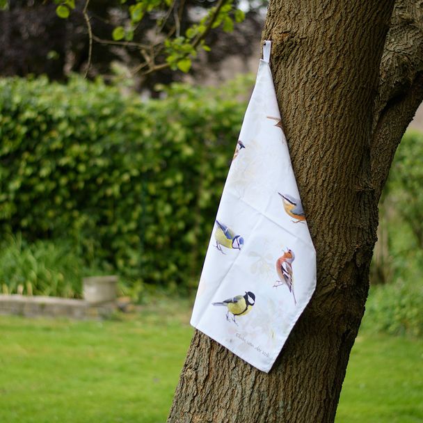 Kjøkkenhåndkle Hagefugl - Elwin van der Kolk 
