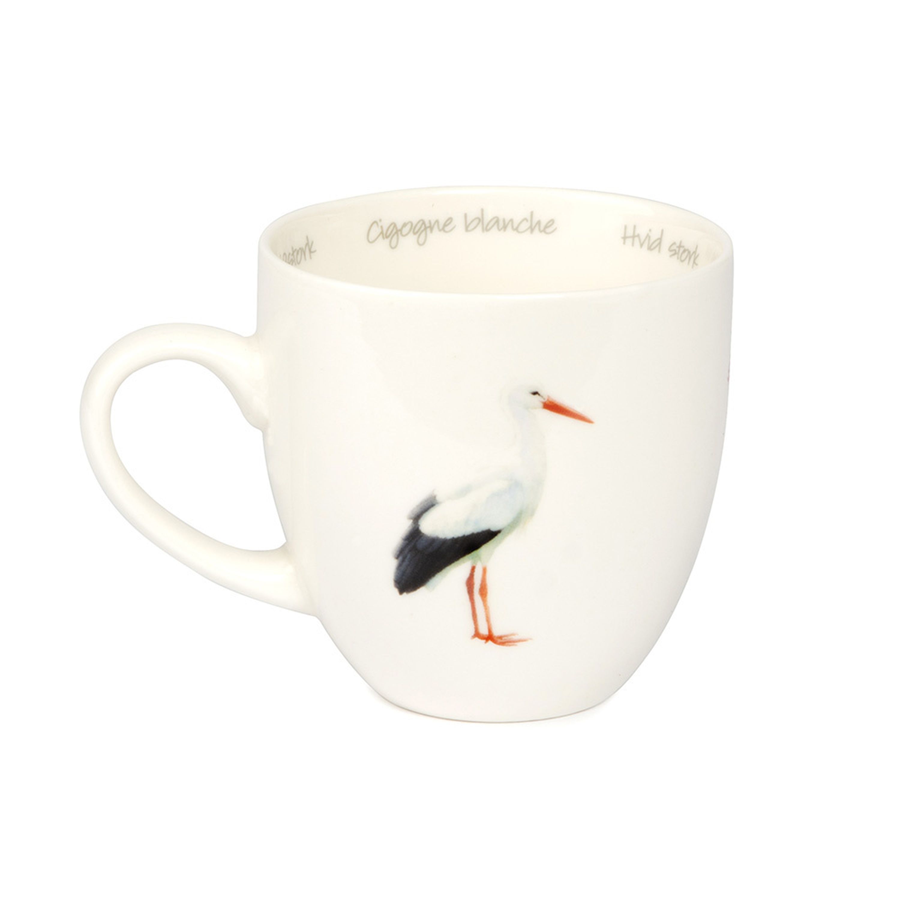 Meilleurs prix pour Tasse cigogne -Elwin van der Kolk | Tasse Cigogne | Tasse Porcelaine | Illustration Nature | Vivara