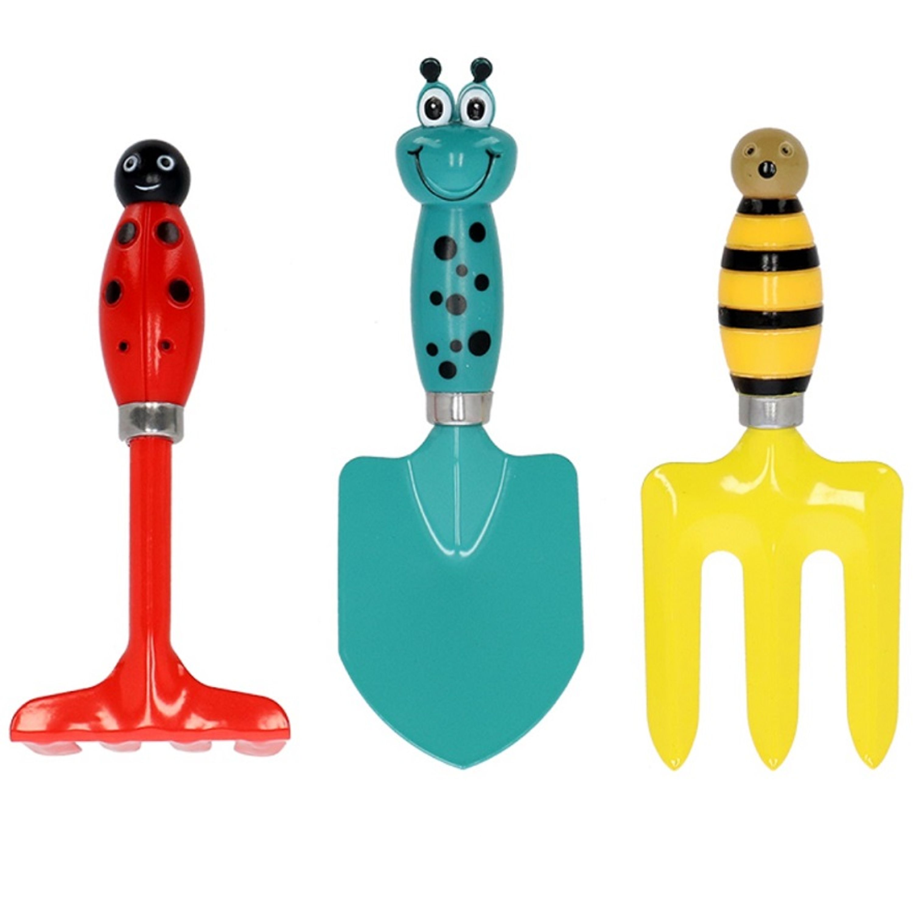 Comparer les prix de Set de 3 outils pour enfants | Accessoires Enfants | Accessoires Jardinage | Outils Jardinage | Vivara