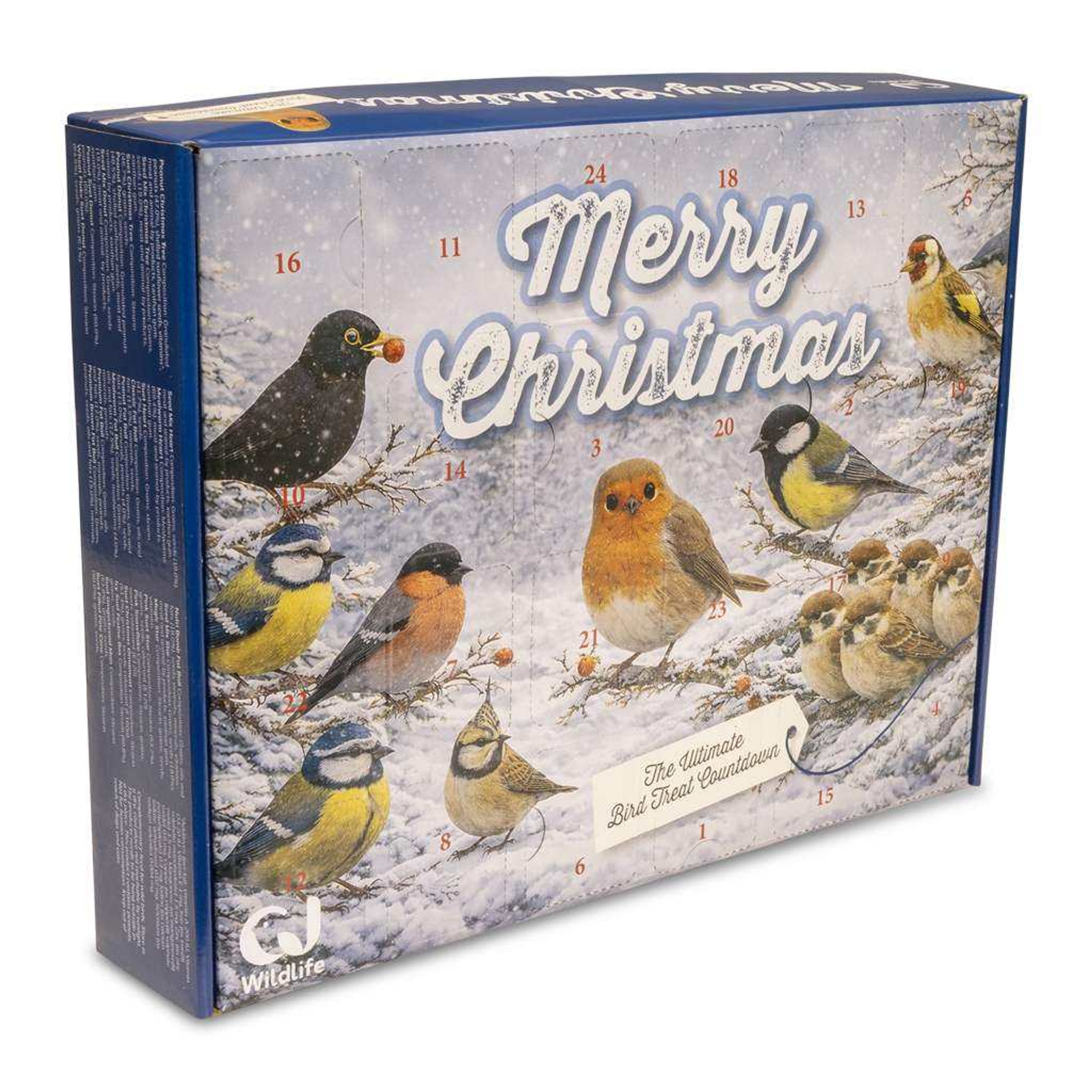 Adventskalender Vogels in de sneeuw 2026 | CJ Wildlife