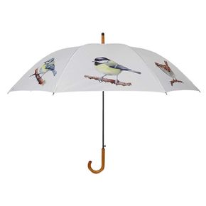 Paraplu aquarel vogels