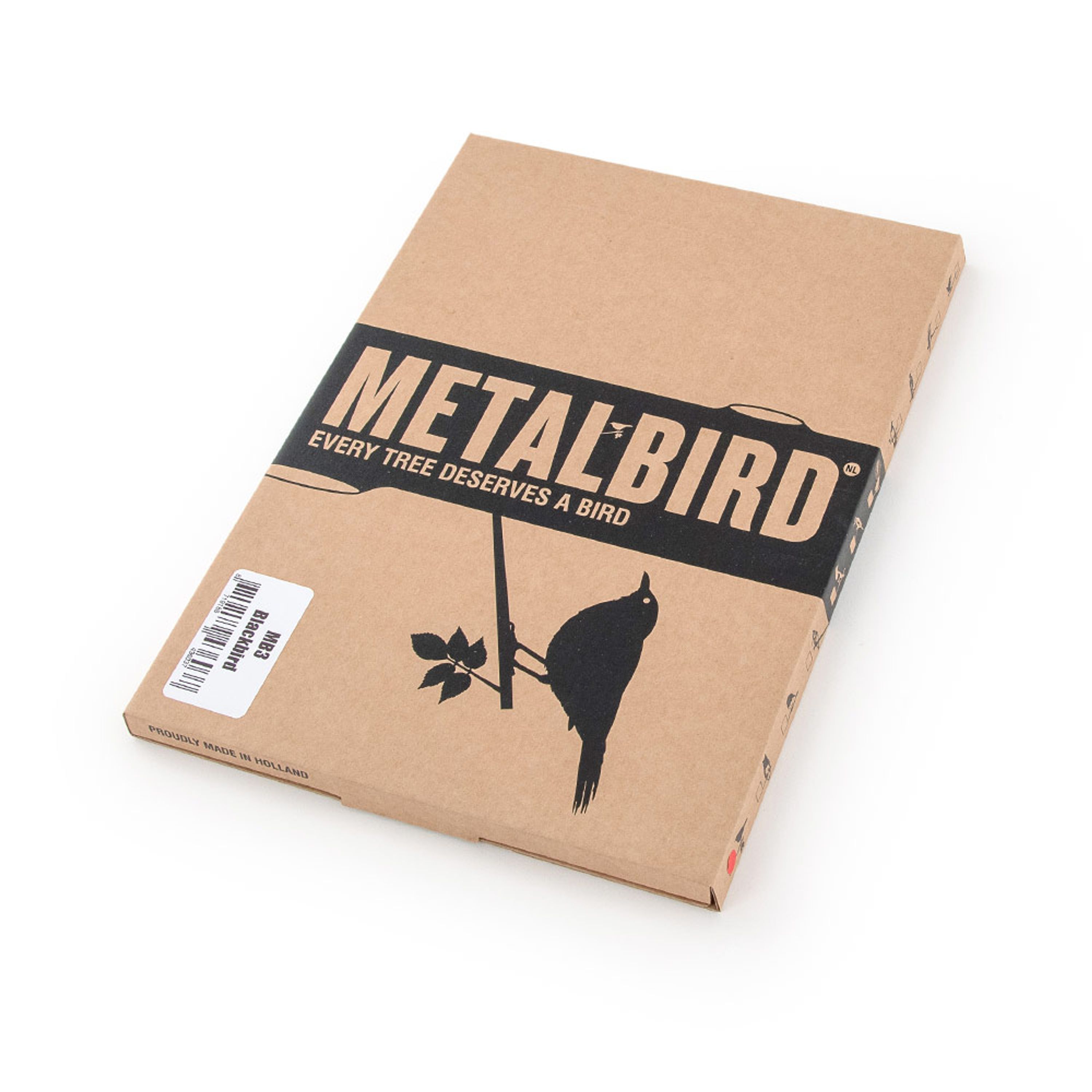 Metalbird Amsel aus Metall | Metalbird