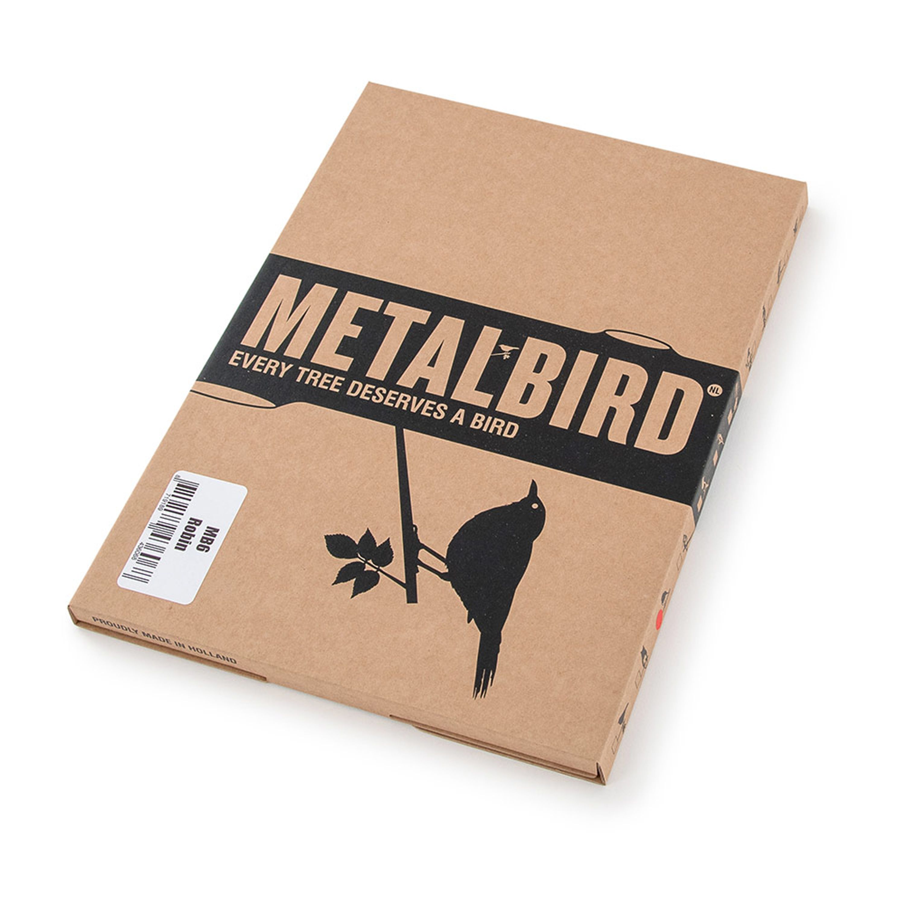 Metalbird Rotkehlchen aus Metall | Metalbird