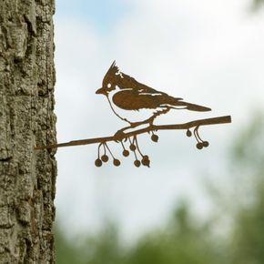 Tofsmes Metallfågel av Metalbird