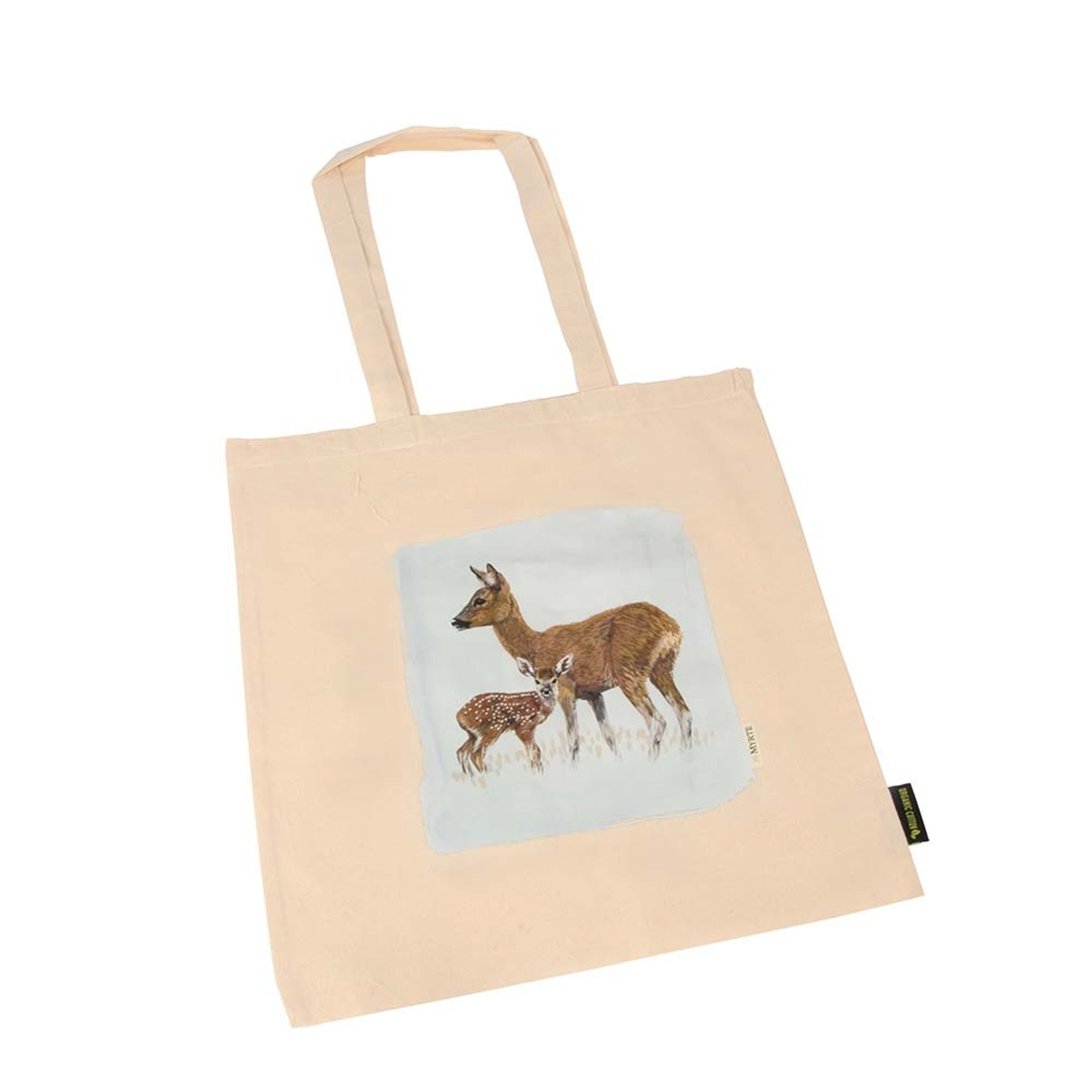 Baumwolltasche „Reh“ - Myrte | CJ Wildlife